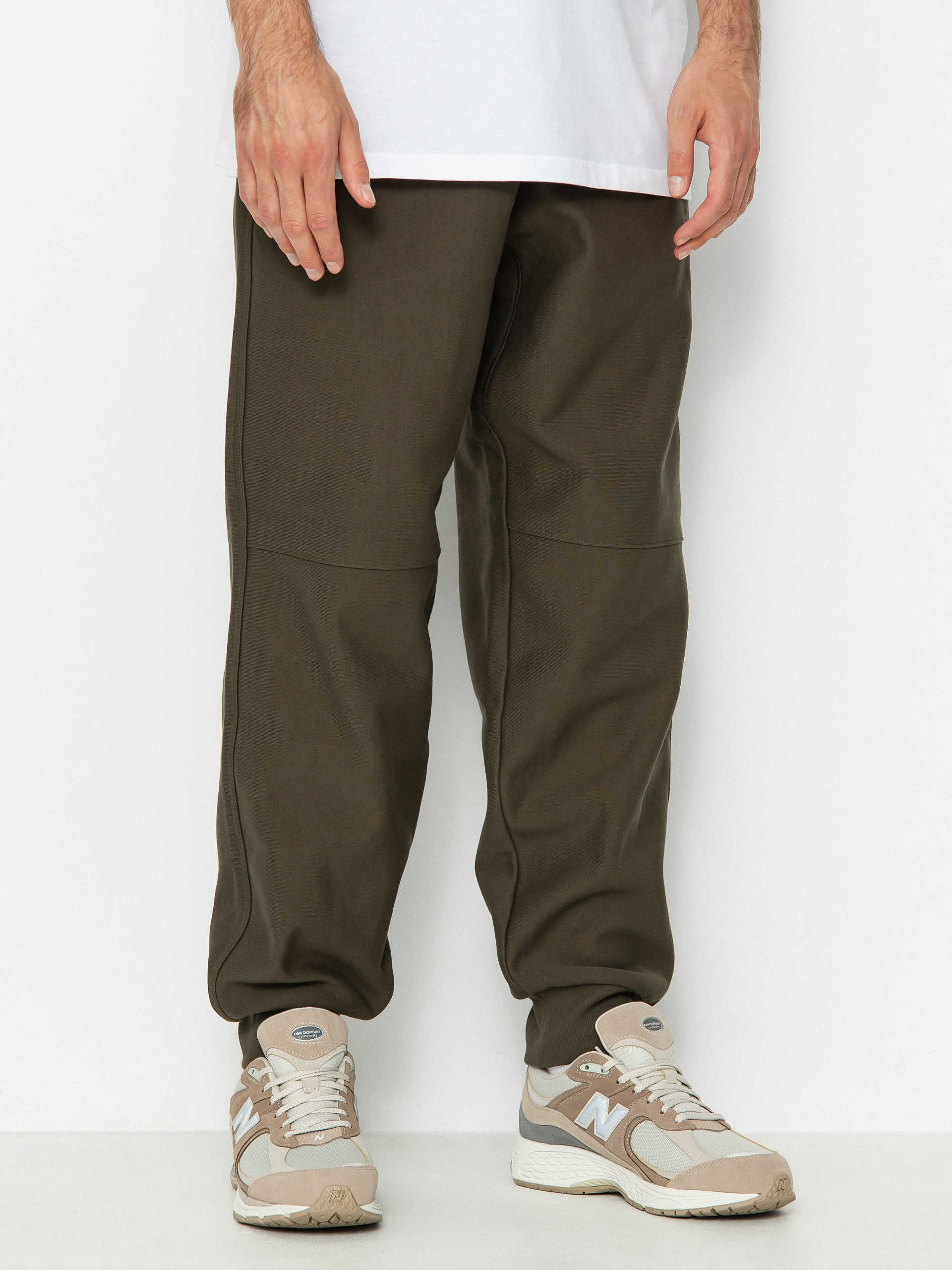 Kalhoty Carhartt WIP American Script Jogging (plant)