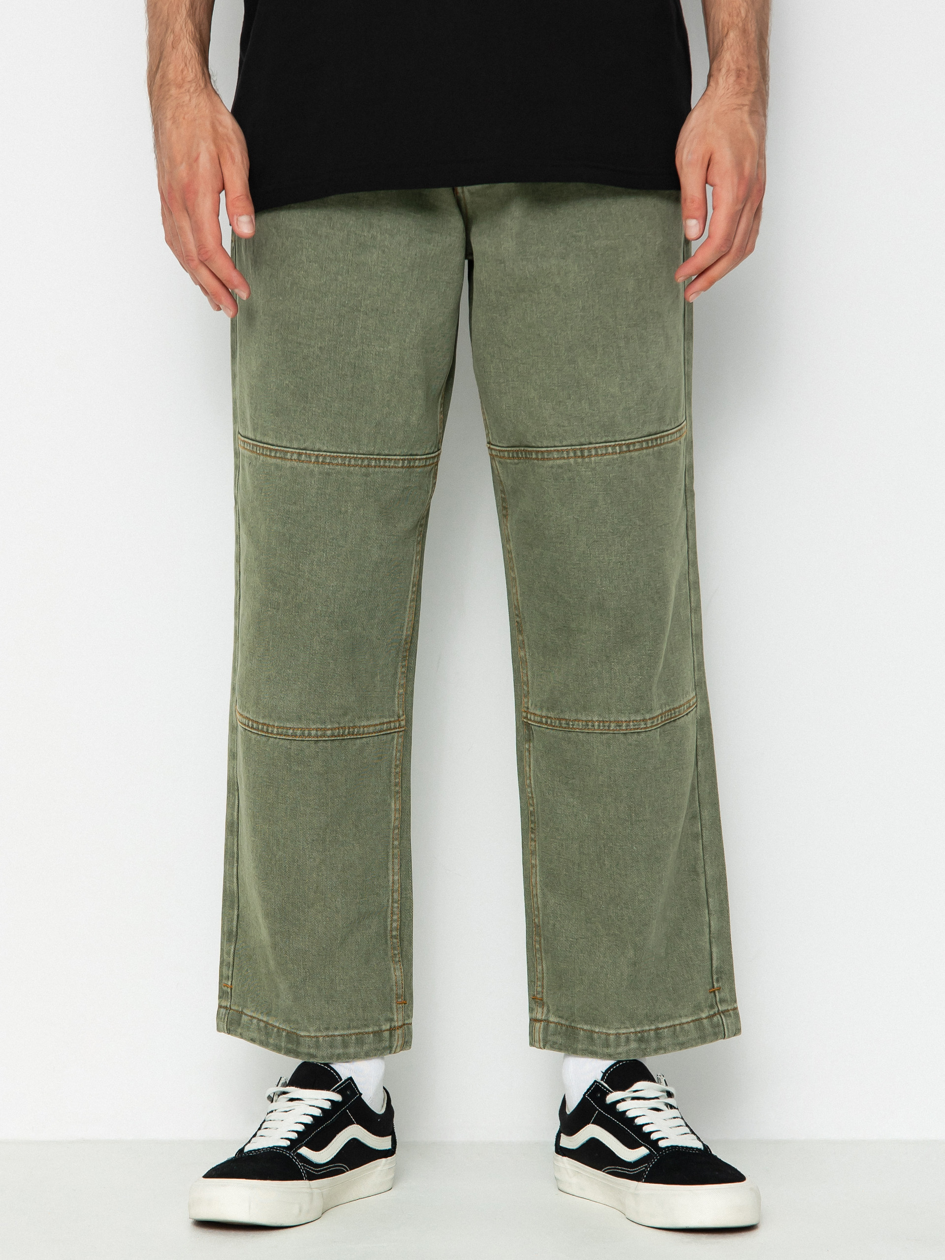 Kalhoty Santa Cruz Classic Label Panel Jean (sage)