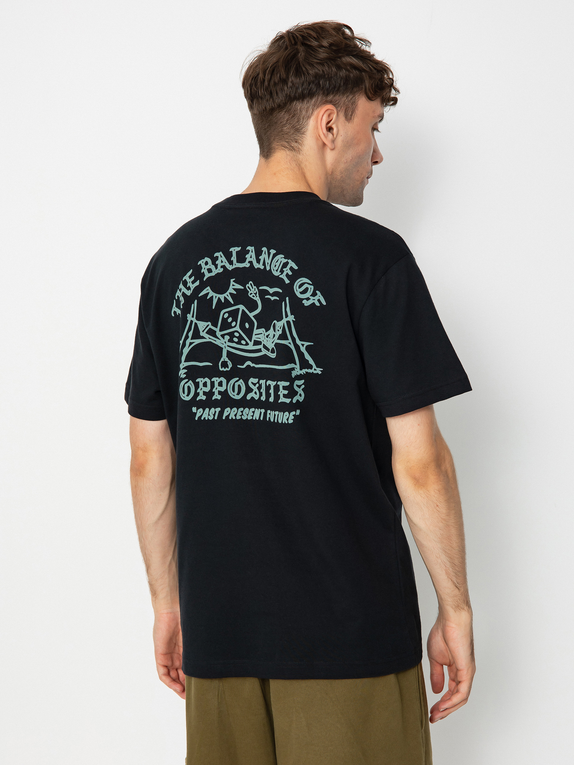 Tričko RVCA Pairodice (black)