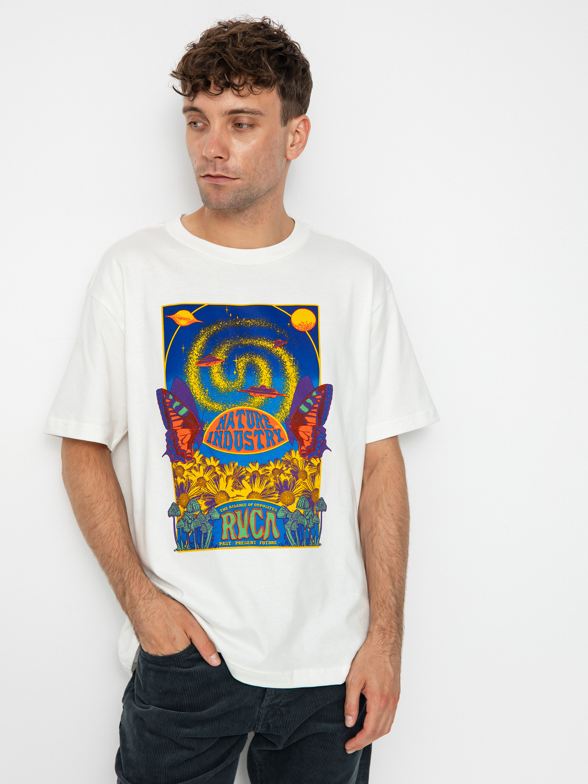 Tričko RVCA Spaced Out (salt)