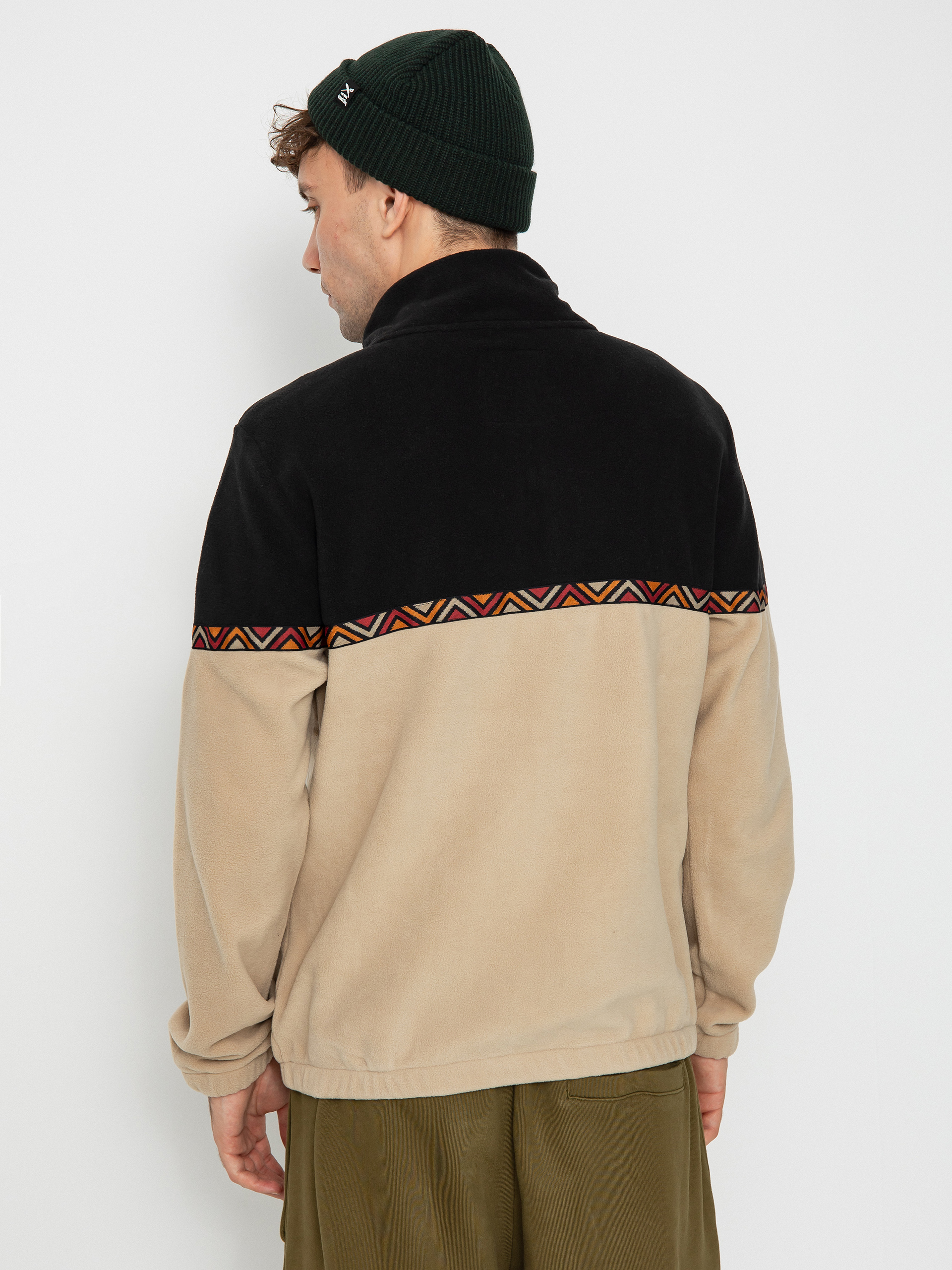 Pánský Fleecová mikina Iriedaily Monte Noe (khaki)