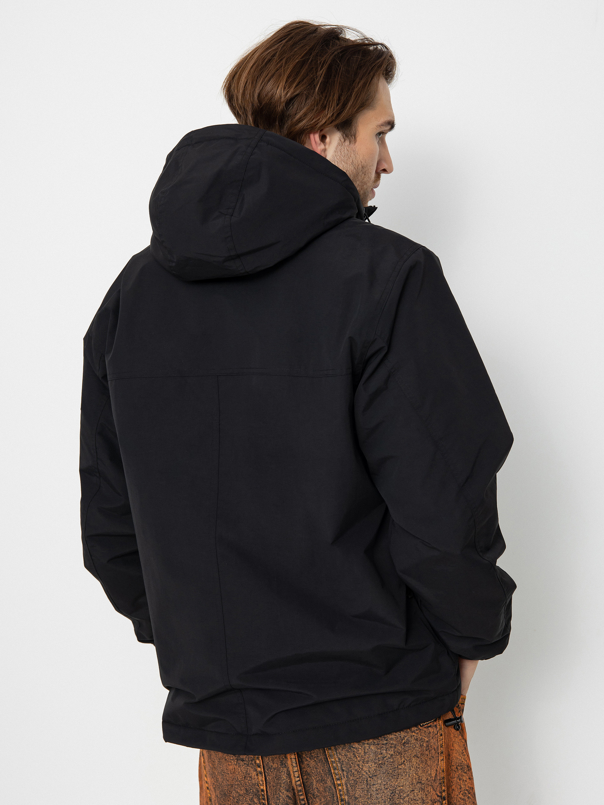 Bunda Carhartt WIP Windbreaker Pullover (black/white)