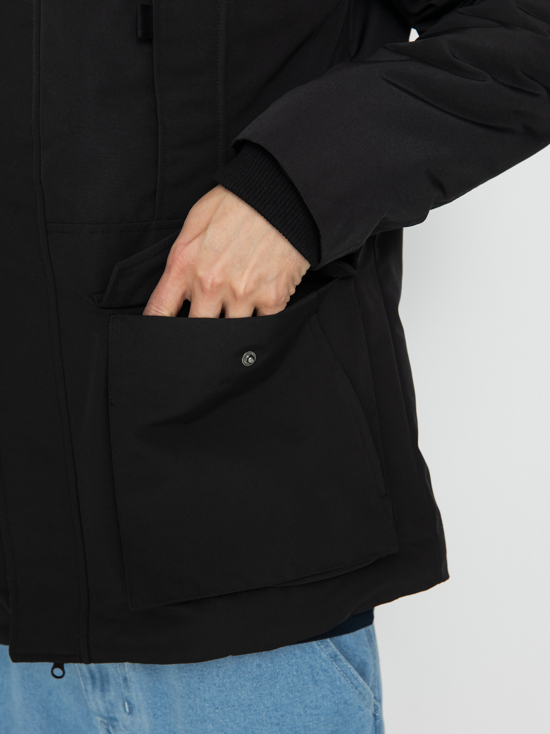 Bunda Prosto Long Jacket (black)