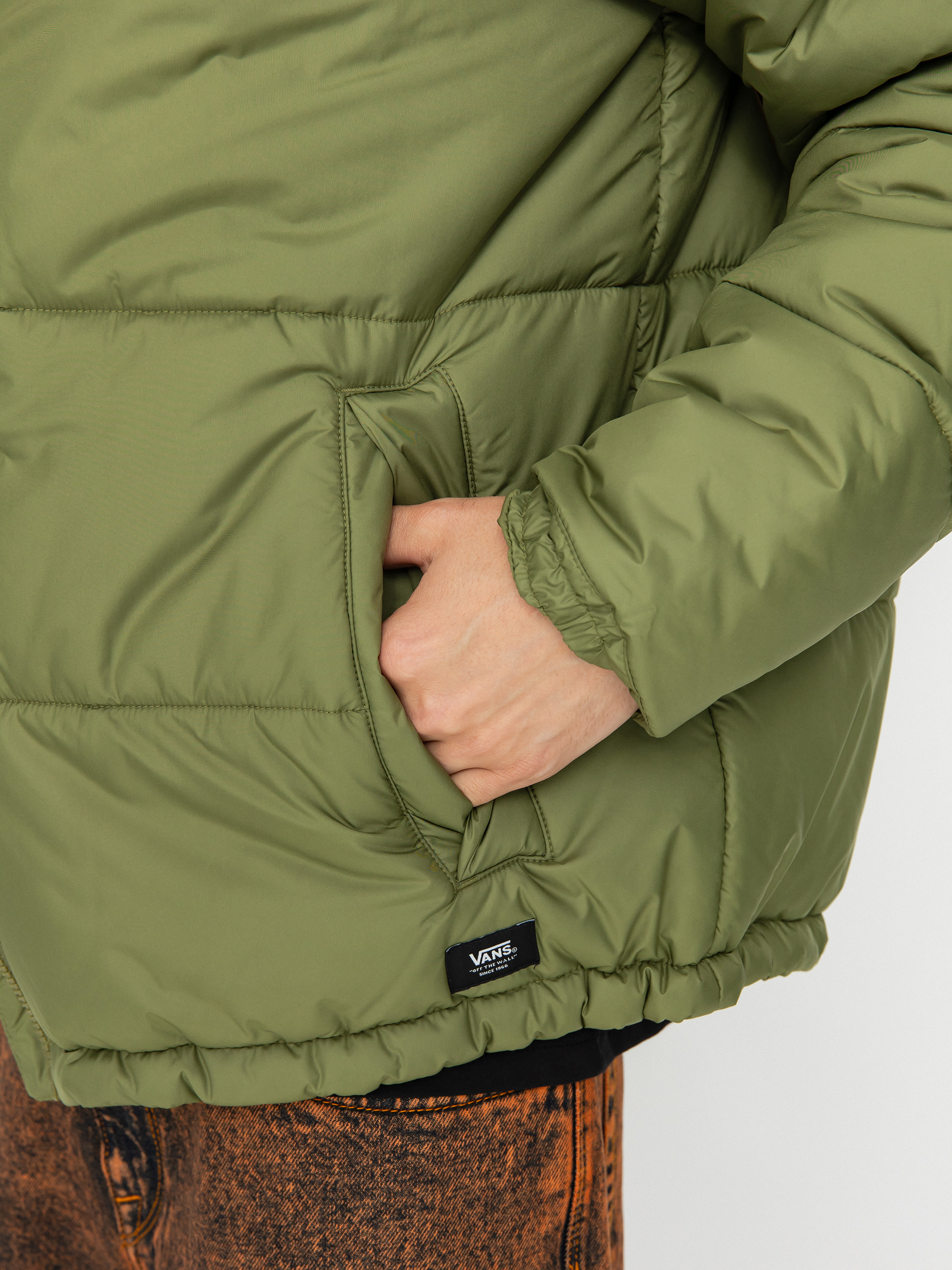 Bunda Vans No Hood Norris Mte 1 Puffer (olive branch)