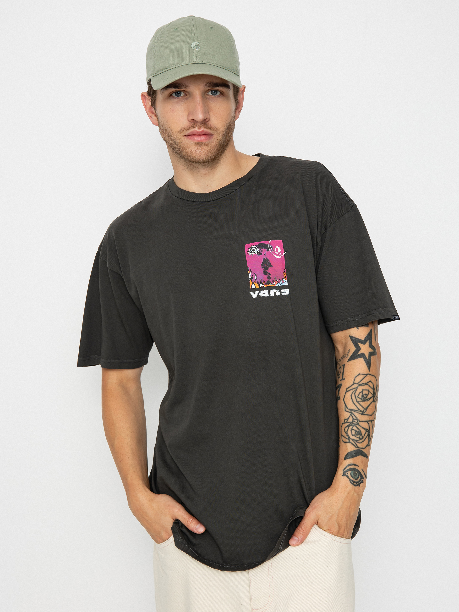 Tričko Vans Photo Desert Trip Vintage (black)