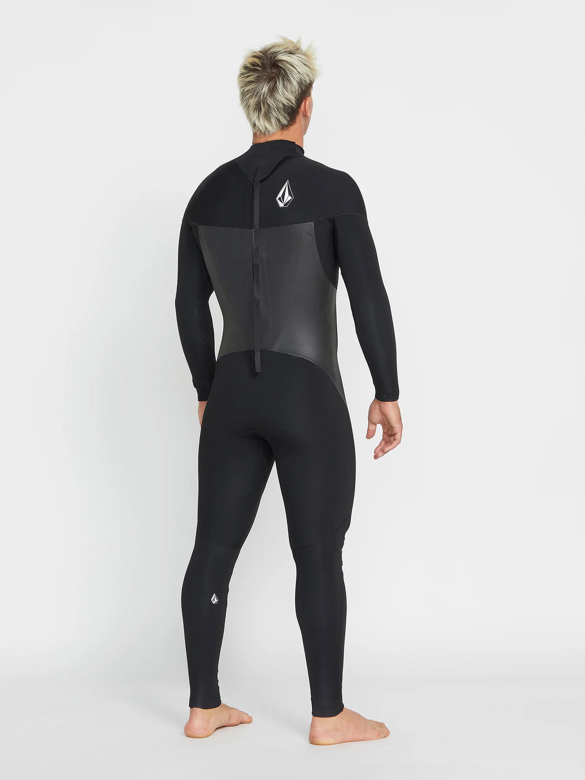 Míče Volcom Pianka Modulator 3/2Mm Long Sleeve Back Zip Fullsuit (black)