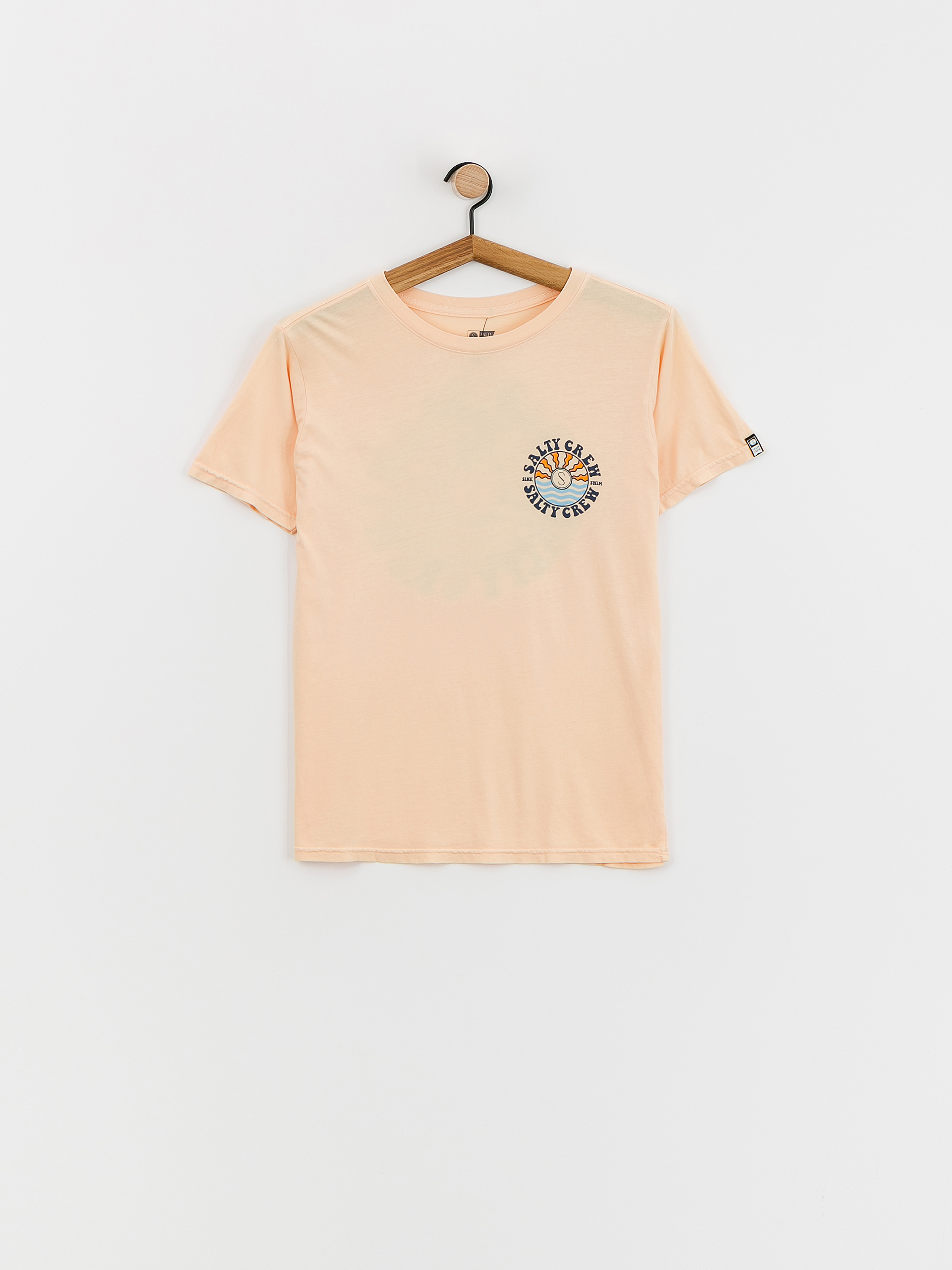Tričko Salty Crew Sun Waves Boyfriend Wmn (apricot)
