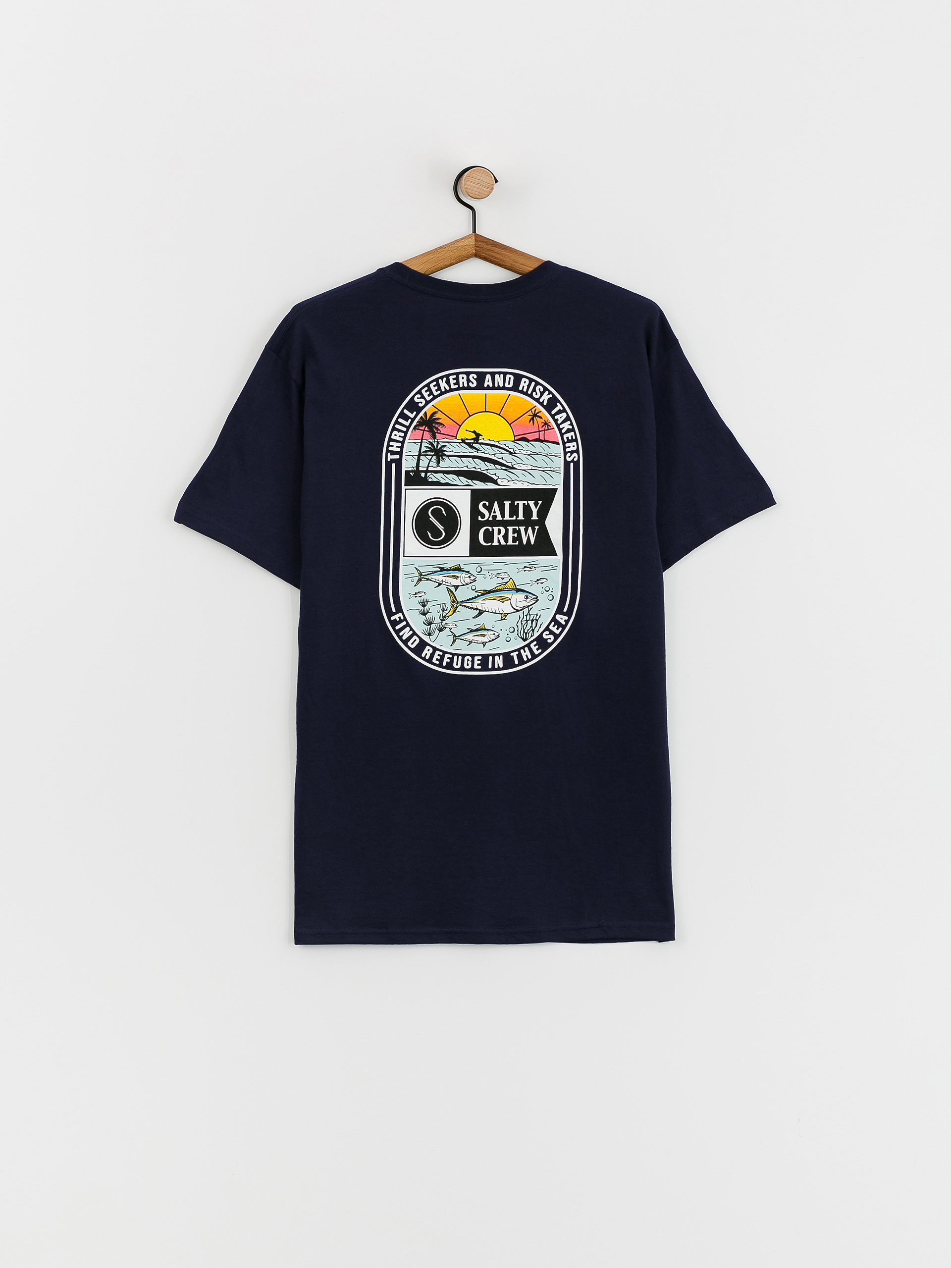 Tričko Salty Crew New Waves Standard (navy)