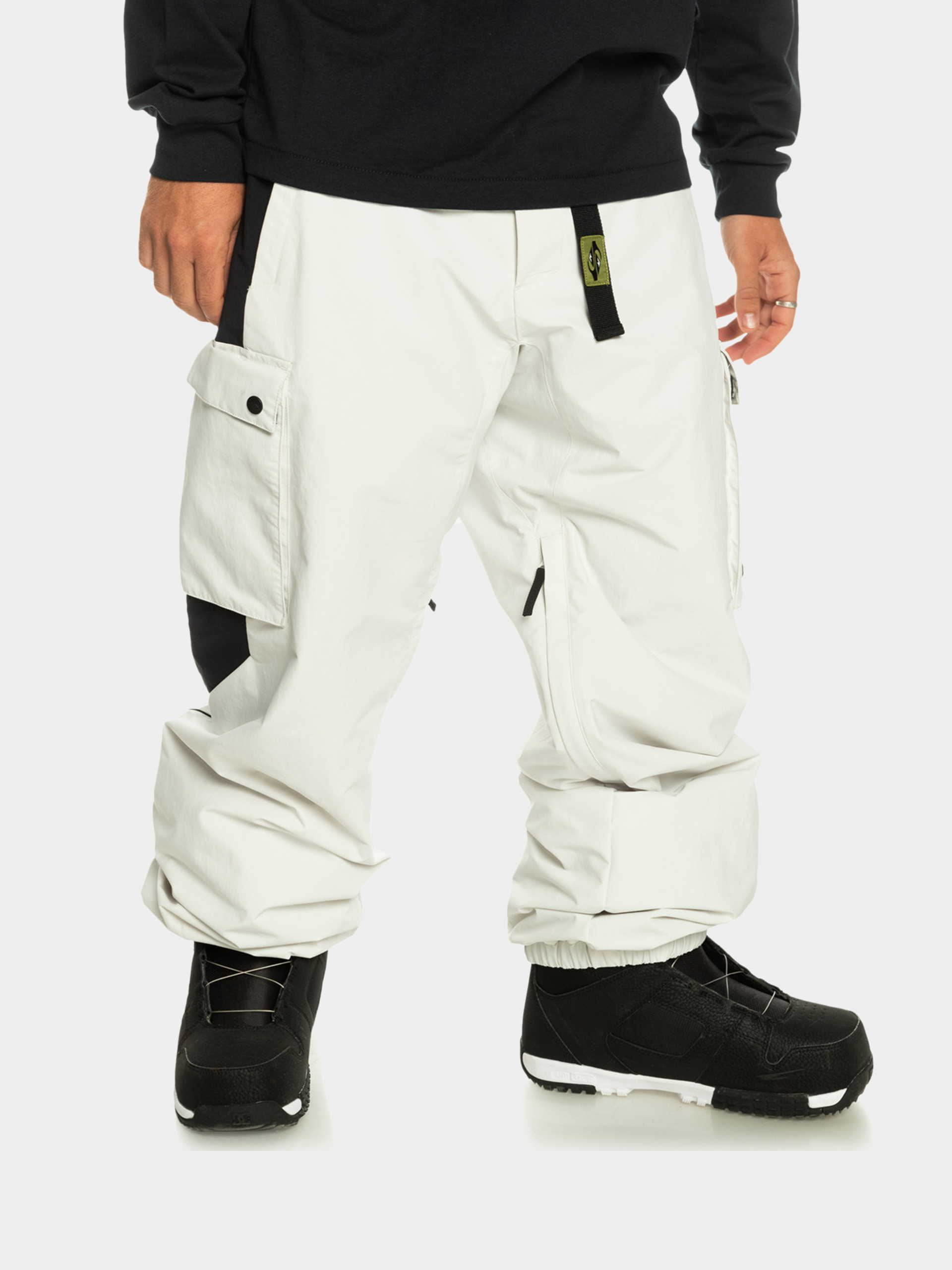 Pánské Snowboardové kalhoty Quiksilver Snow Down Cargo (nimbus cloud)