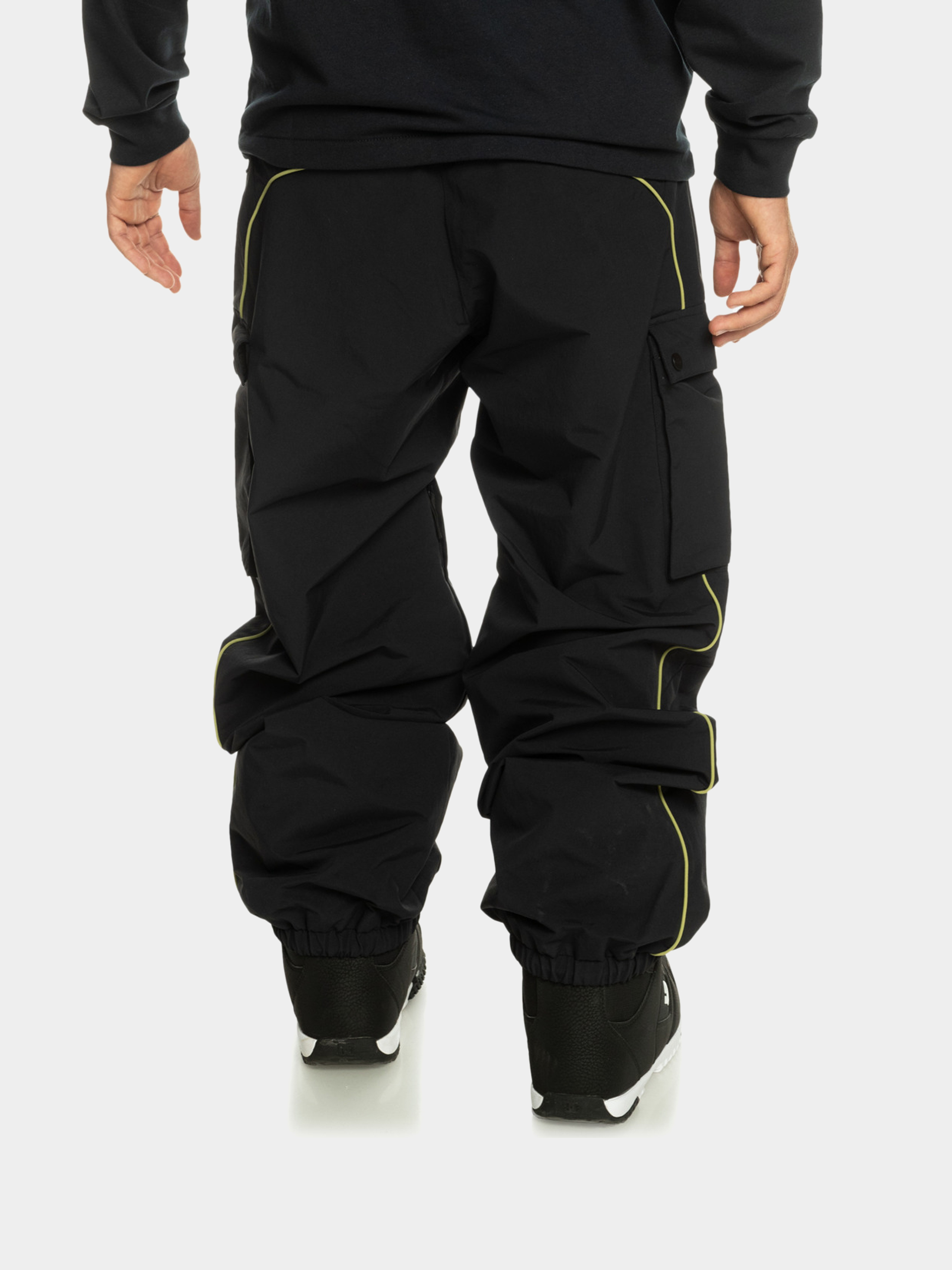 Pánské Snowboardové kalhoty Quiksilver Snow Down Cargo (true black)