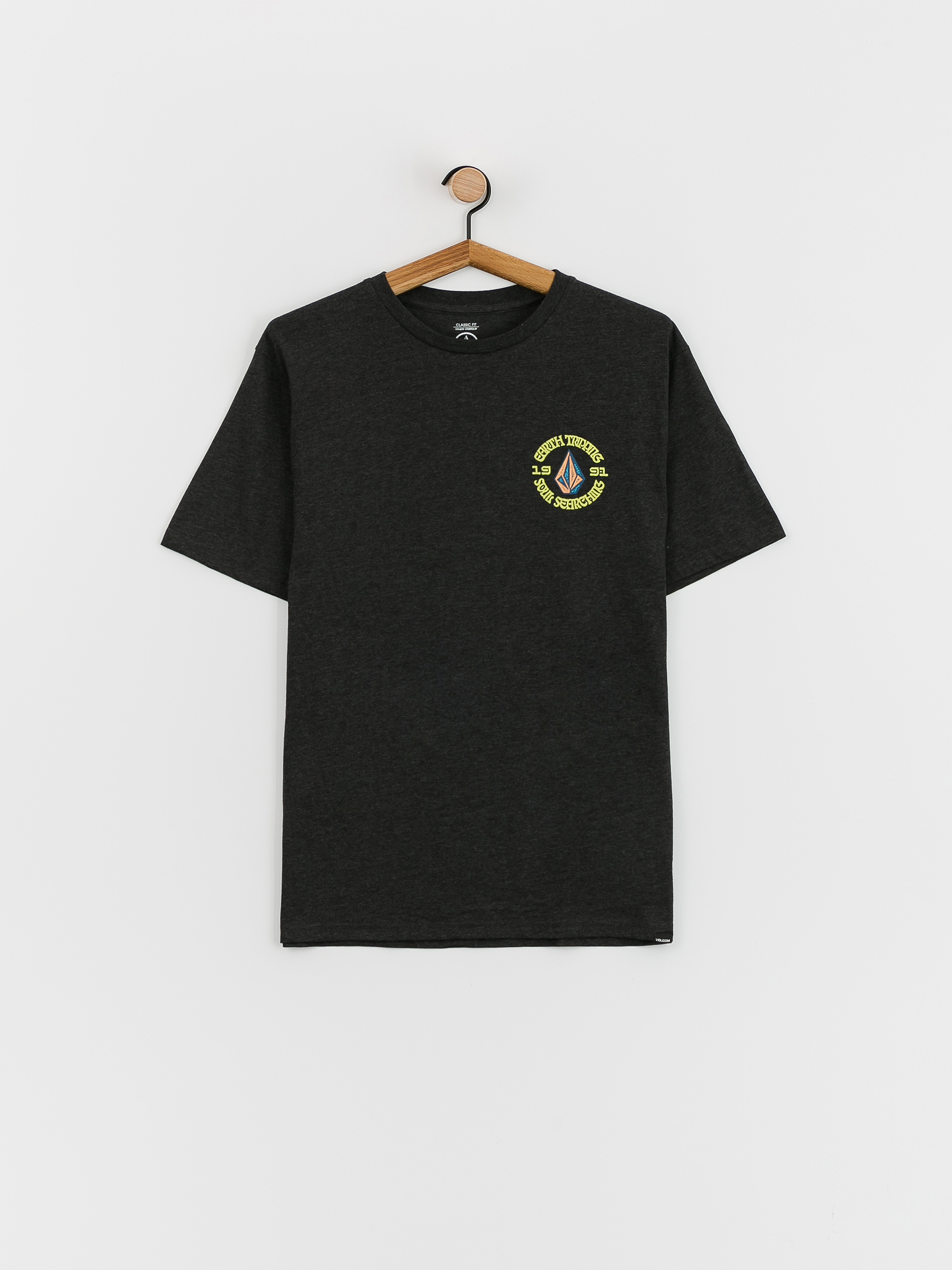 Tričko Volcom Fried Hth (heather black)