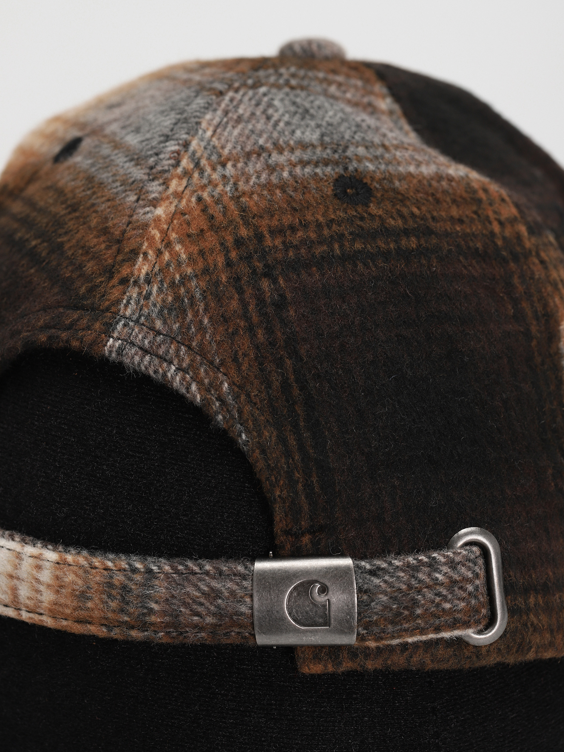 Kšiltovka  Carhartt WIP Moreau (moreau check deep h brown/black)