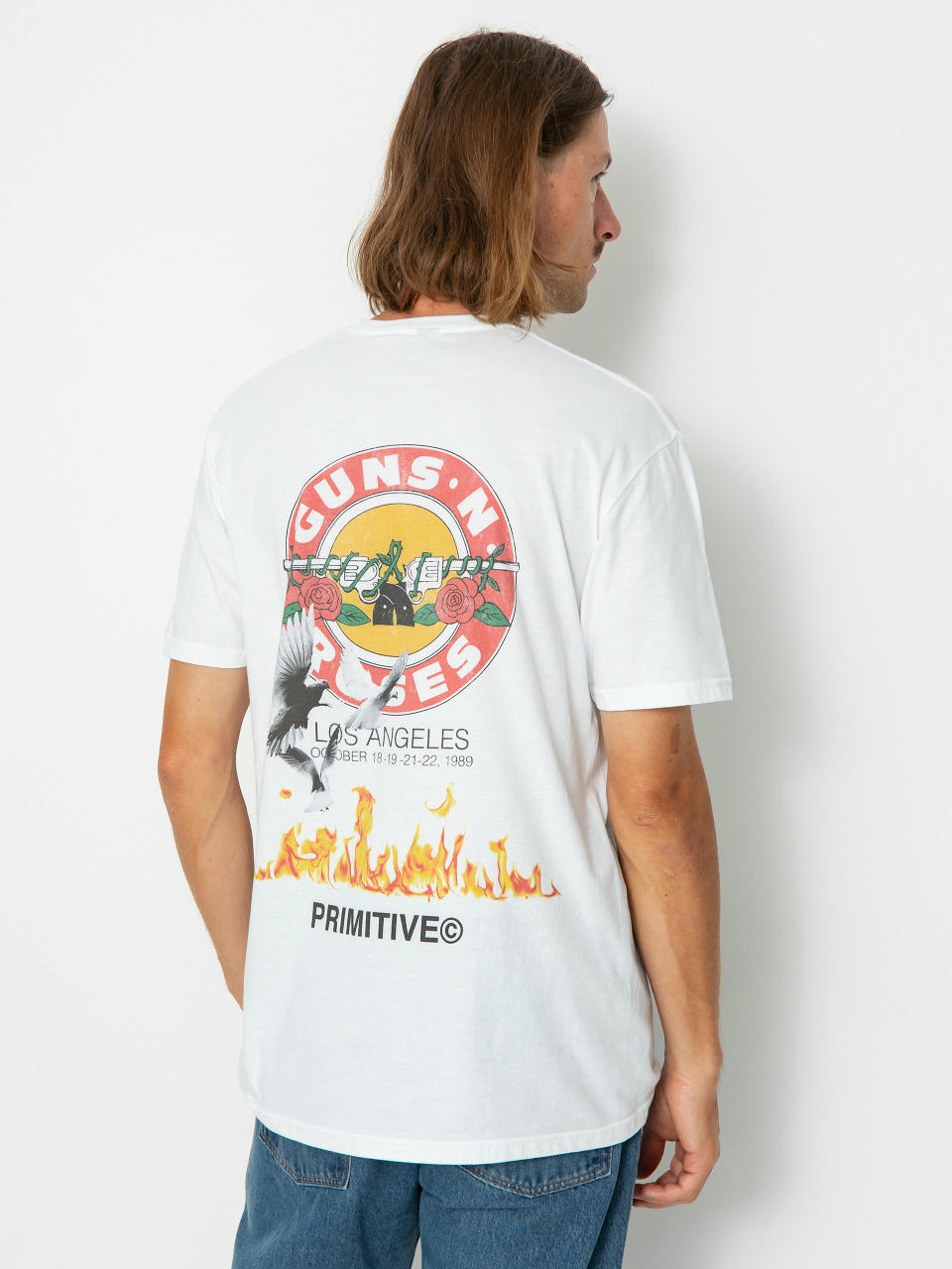 Tričko Primitive X Guns N' Roses Next Door (white)