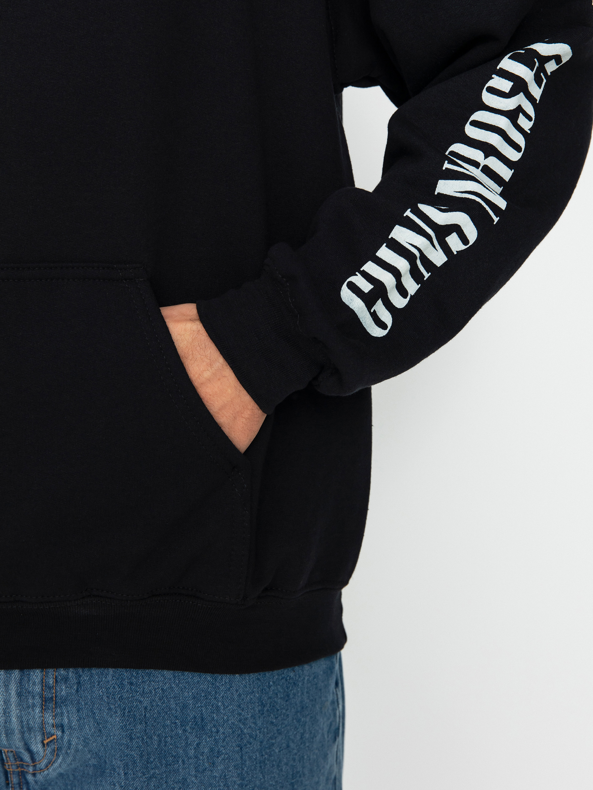 Mikina s kapucí Primitive X Guns N' Roses Nightrain HD (black)