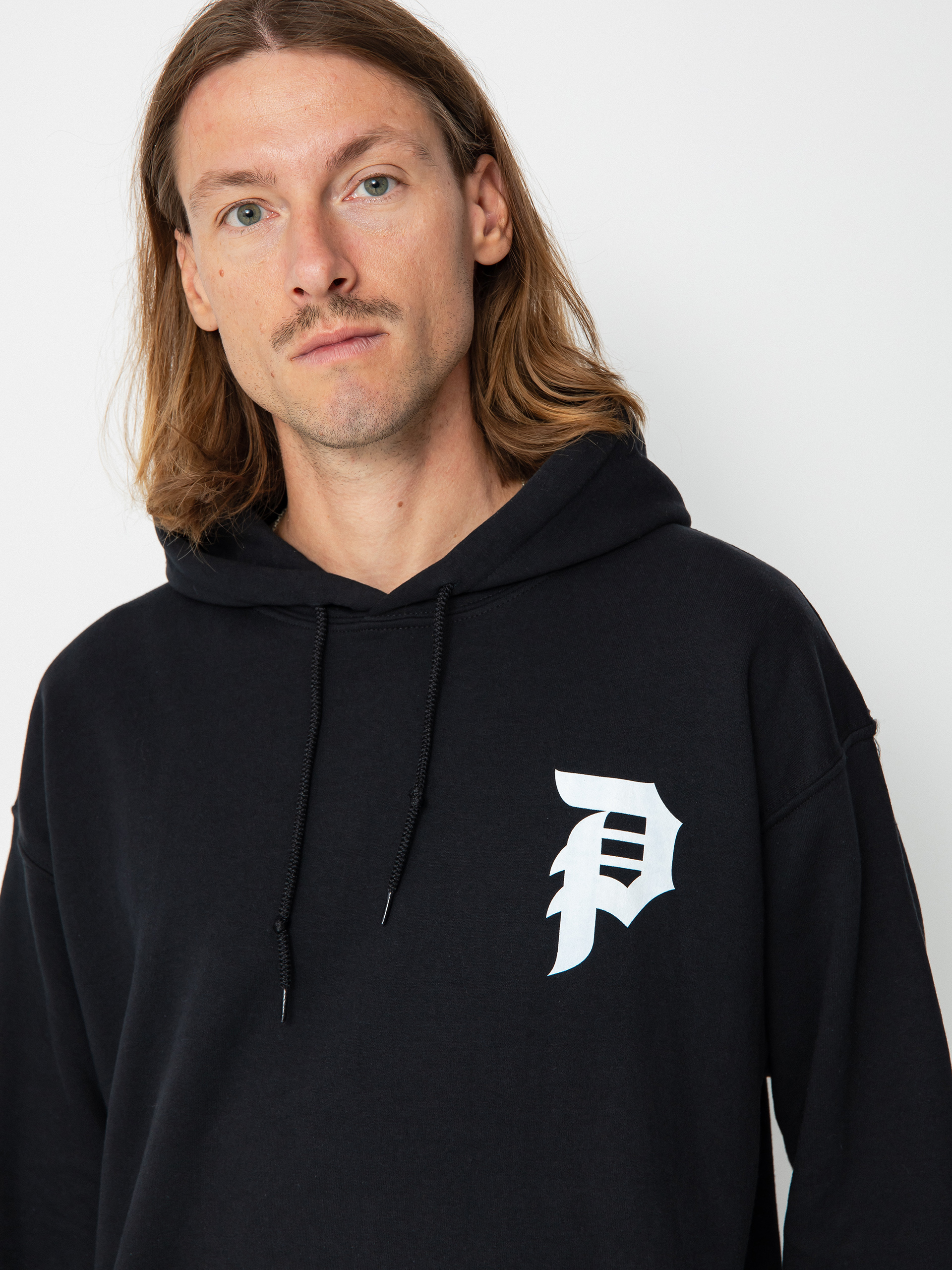 Mikina s kapucí Primitive X Guns N' Roses Cross HD (black)