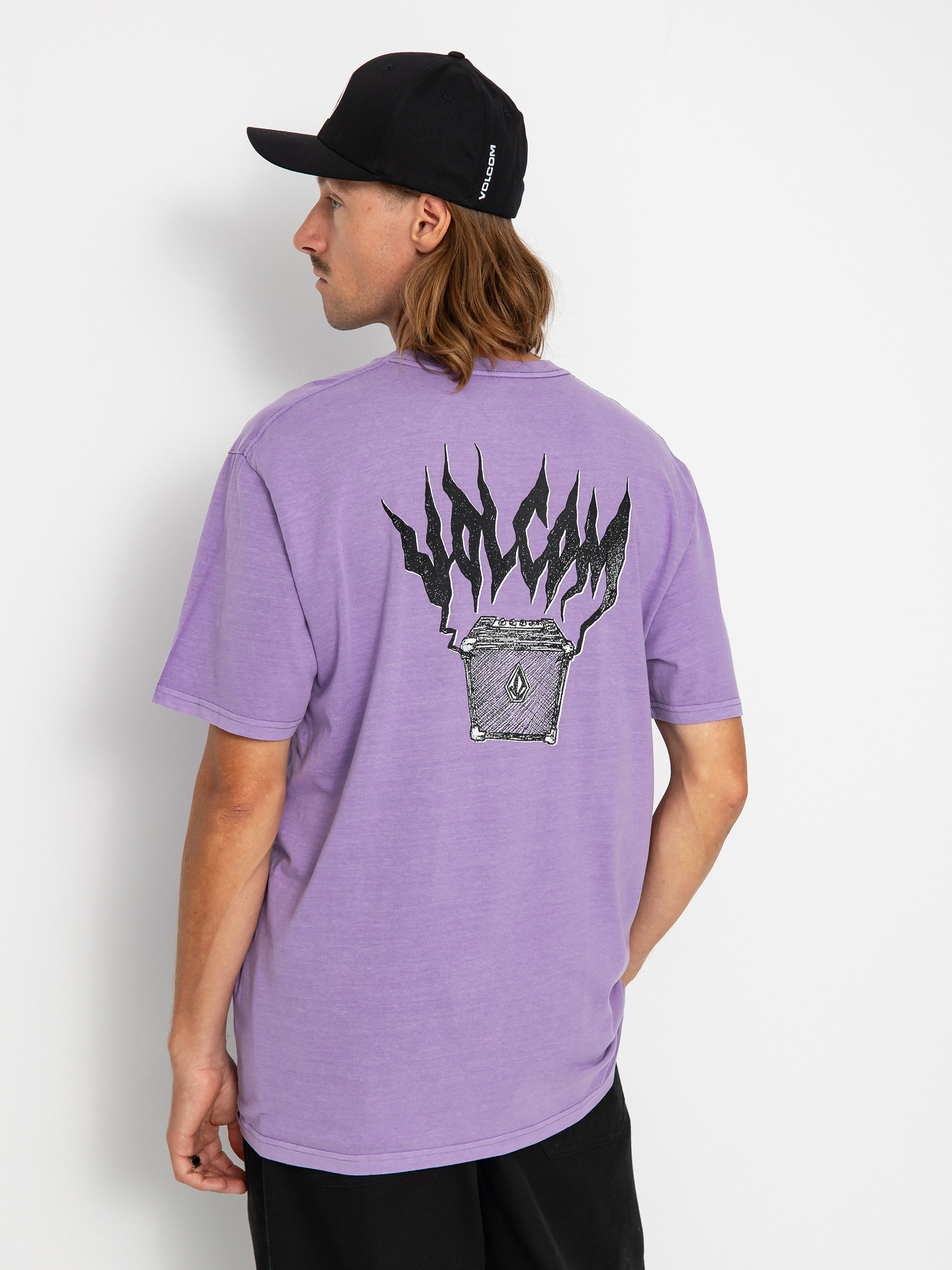 Tričko Volcom Amplified Stone Pw (paisley purple)