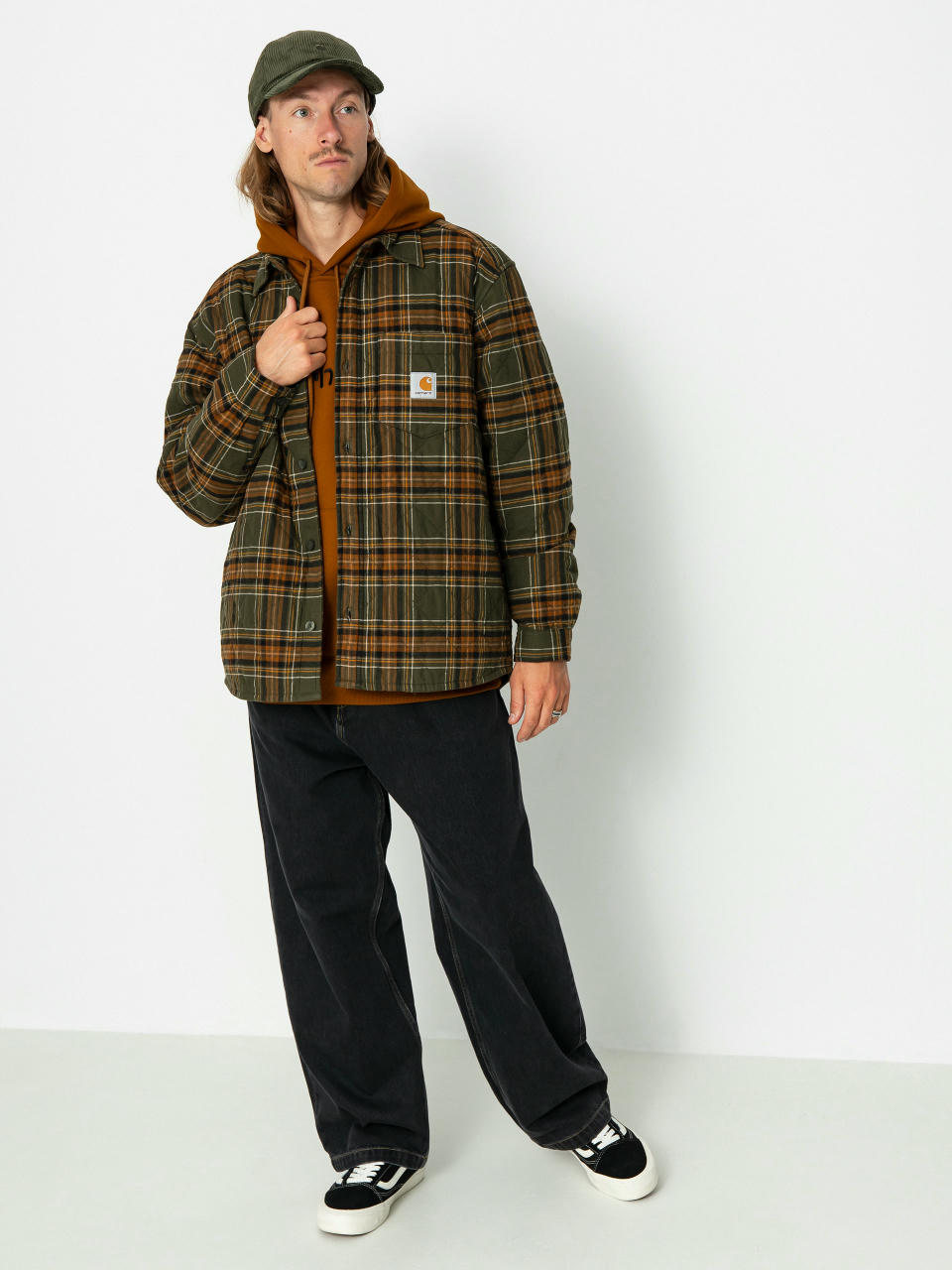 Bunda Carhartt WIP Wiles (wiles check highland)