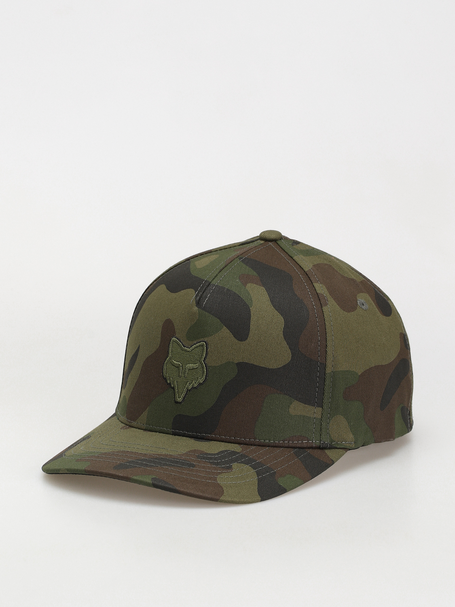 Kšiltovka Fox Head Flexfit (green/camo)