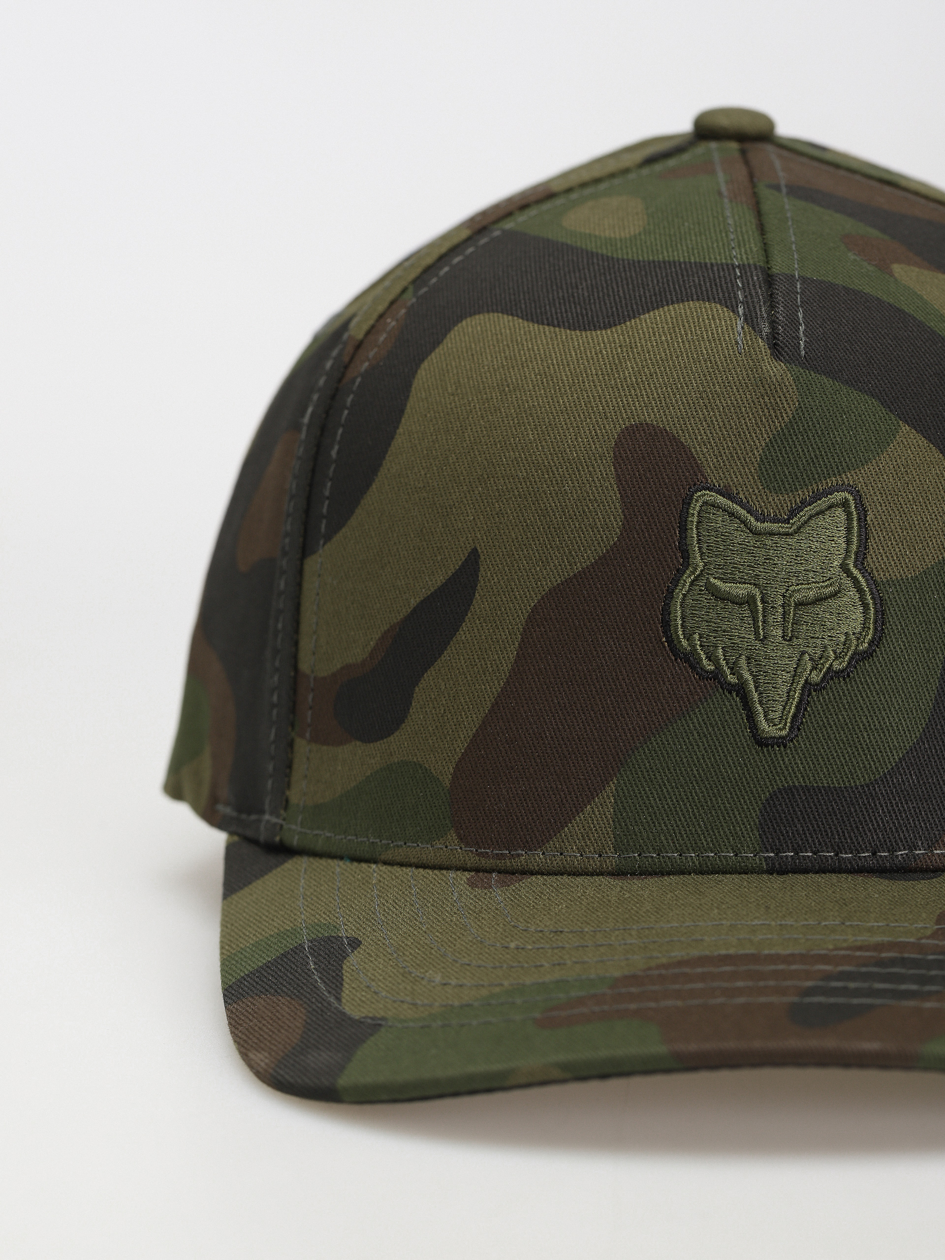 Kšiltovka Fox Head Flexfit (green/camo)