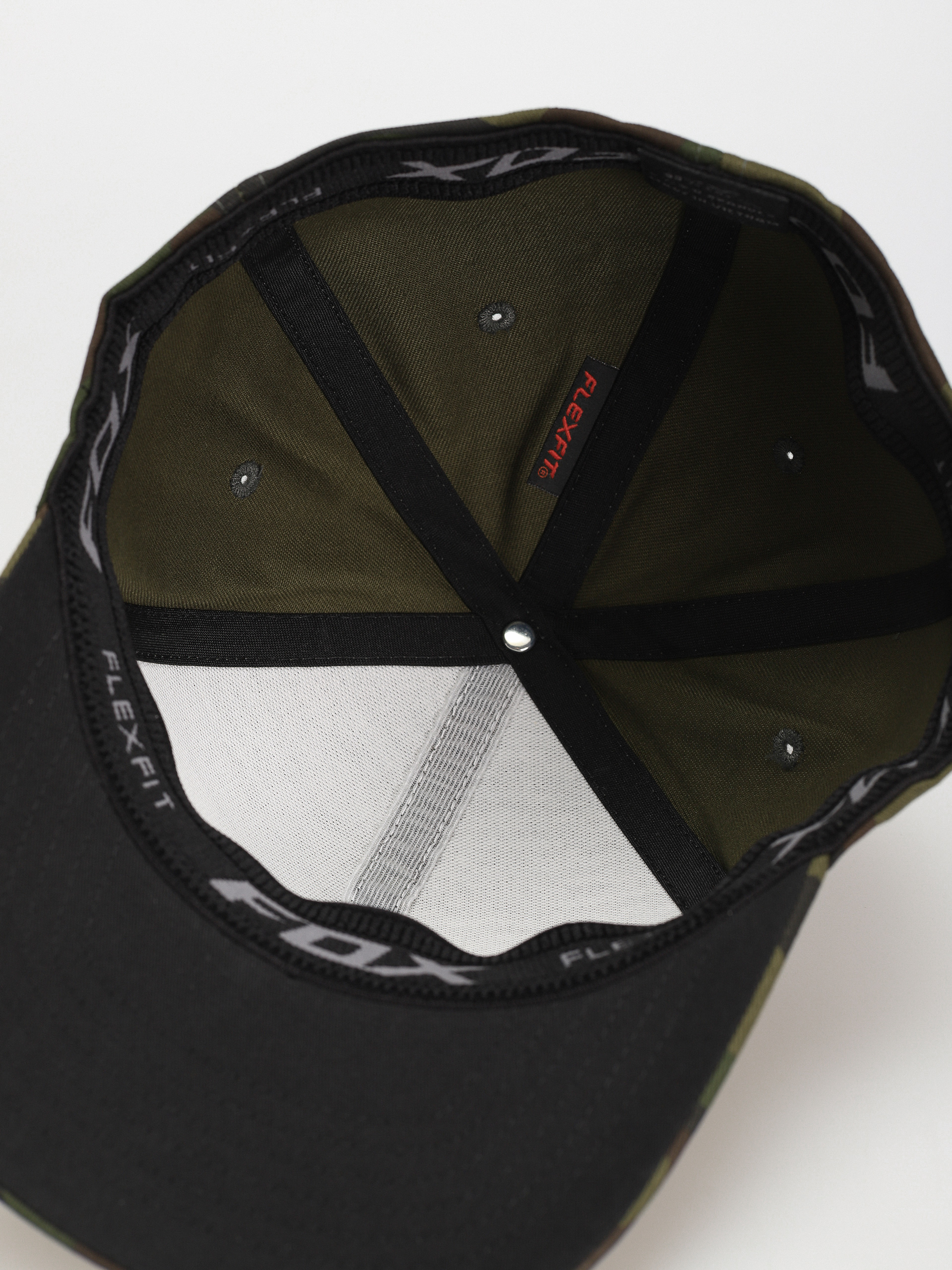 Kšiltovka Fox Head Flexfit (green/camo)