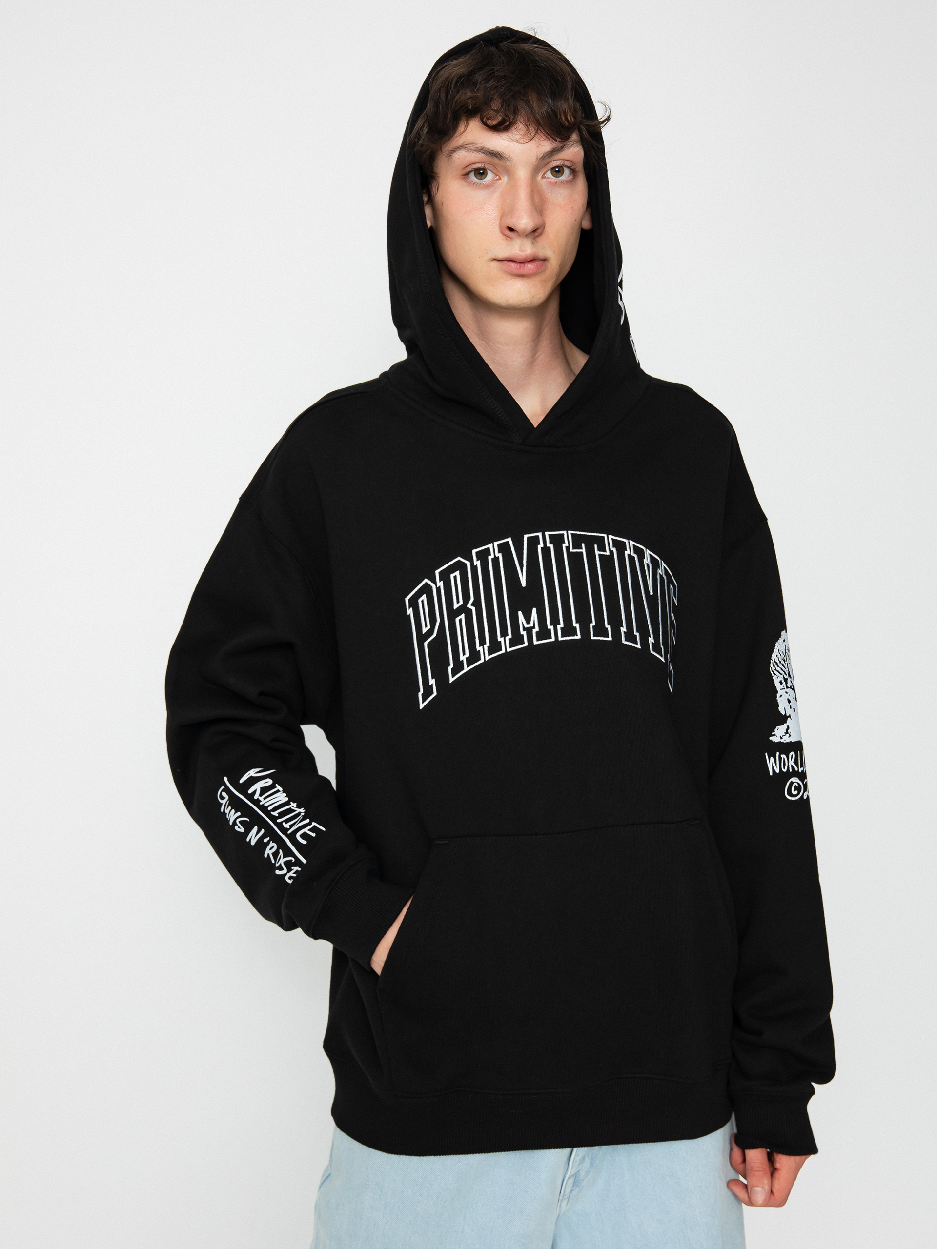 Mikina s kapucí Primitive X Guns N' Roses Estranged HD