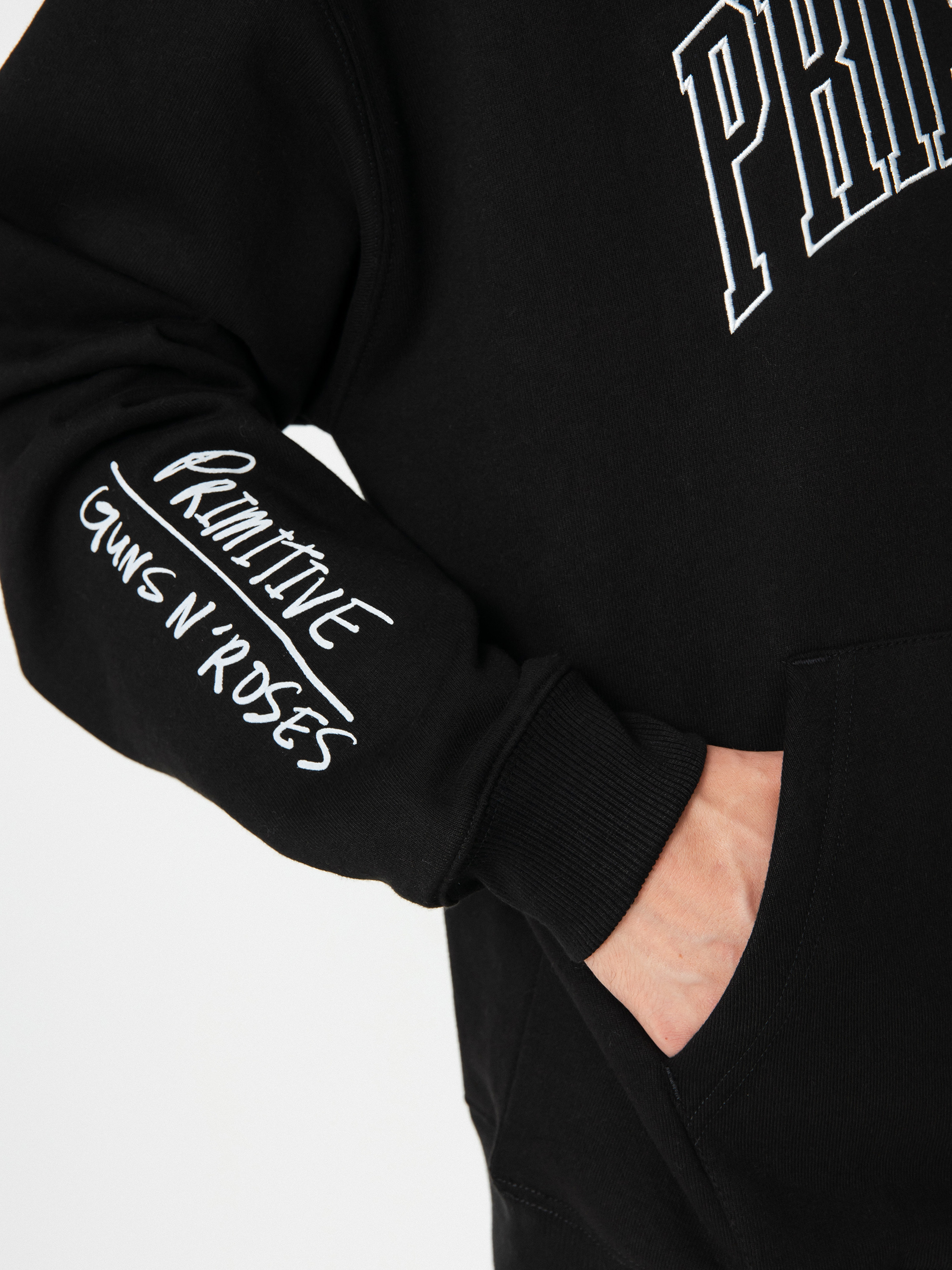 Mikina s kapucí Primitive X Guns N' Roses Estranged HD (black)