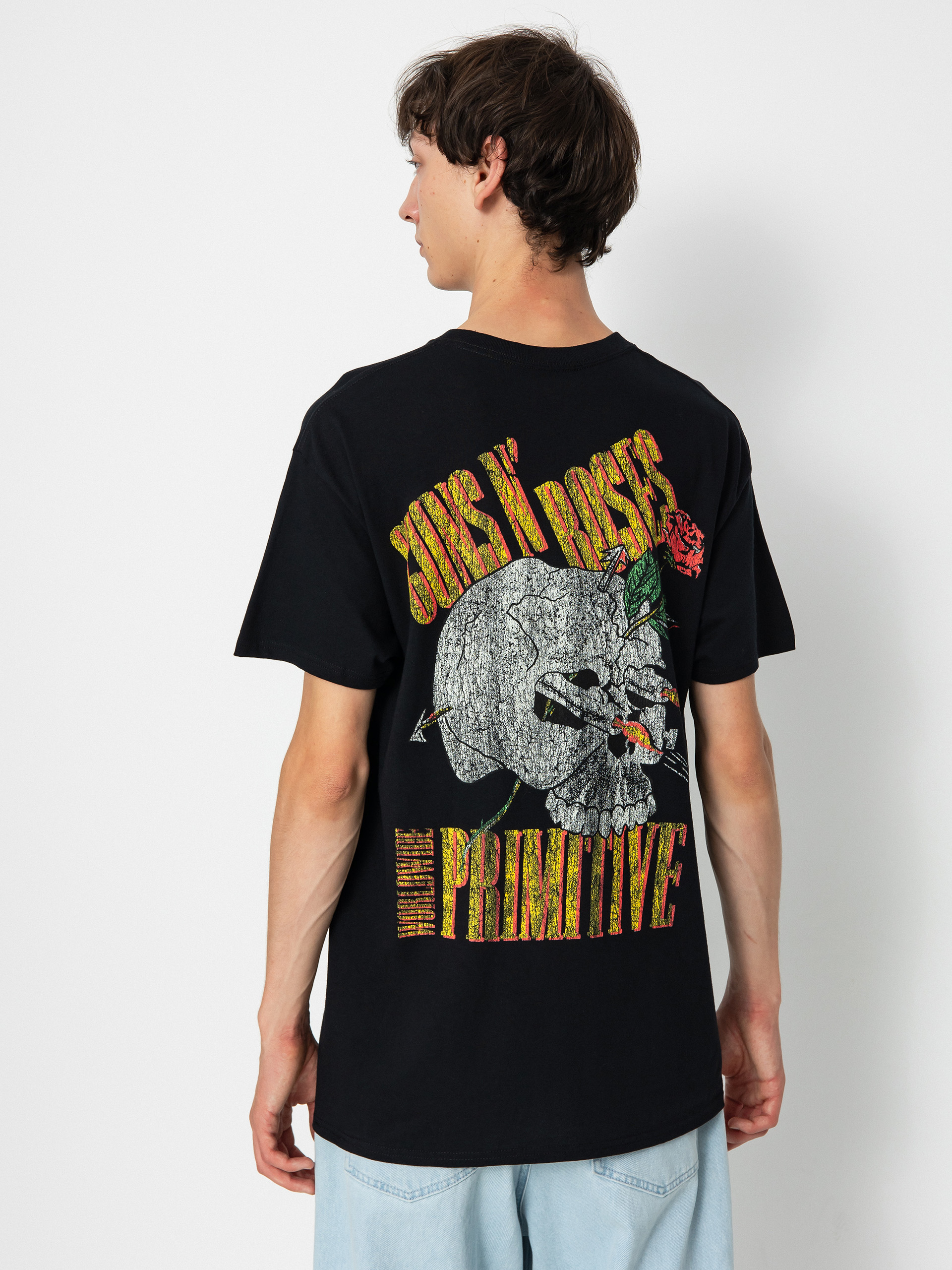 Tričko Primitive X Guns N' Roses Nightrain - černá (black)