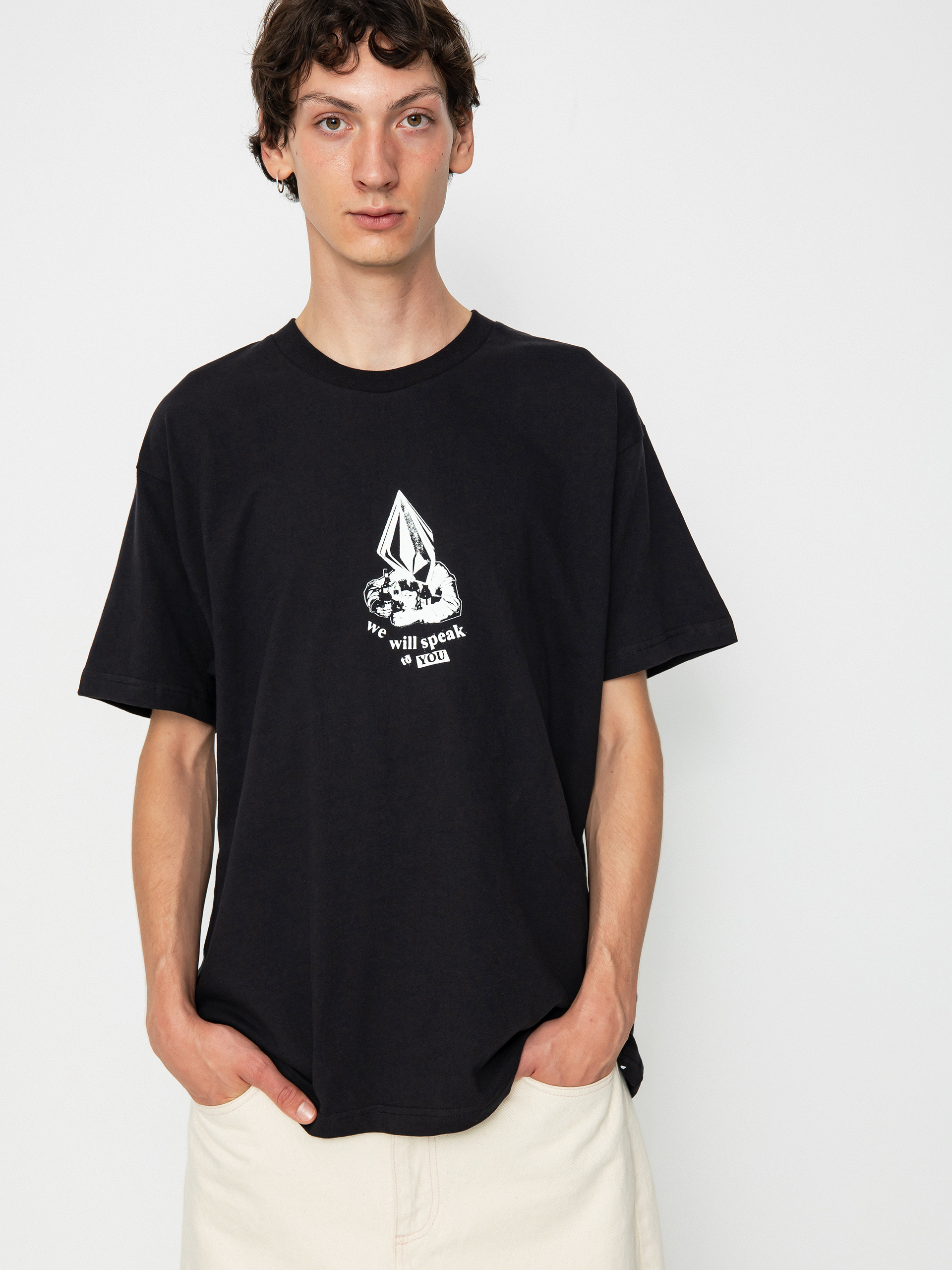 Tričko Volcom Colle Age Lse (black)