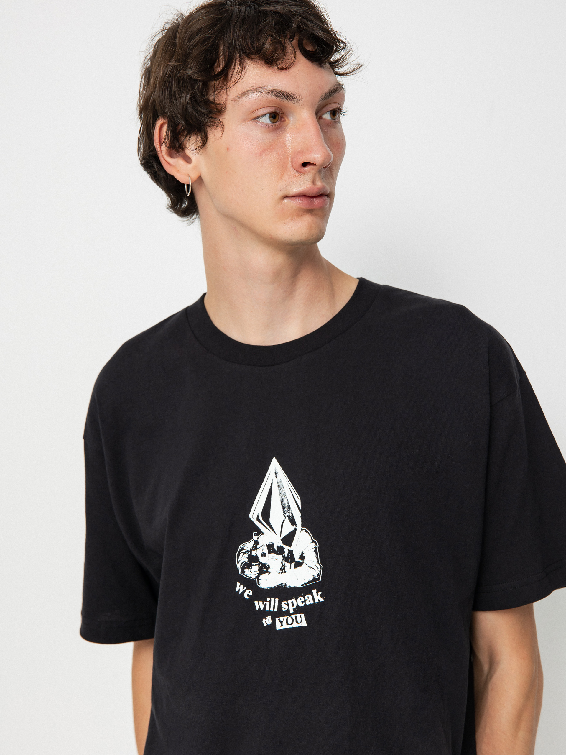Tričko Volcom Colle Age Lse (black)