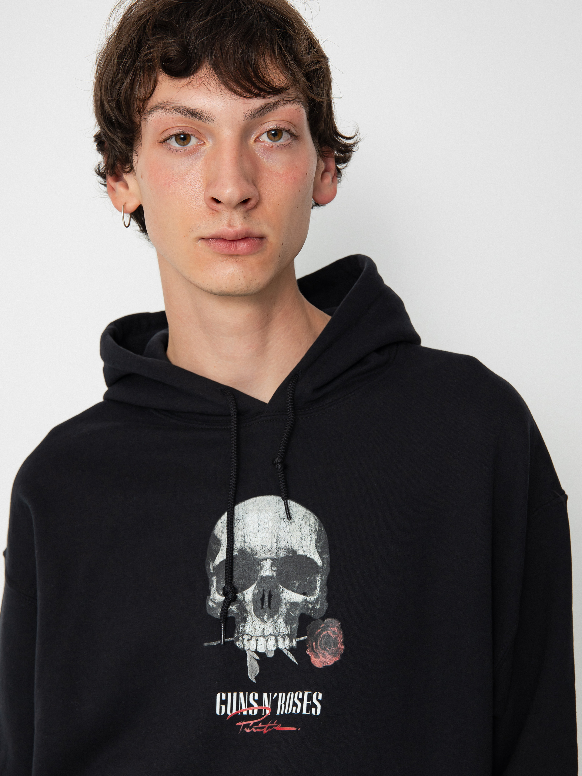 Mikina s kapucí Primitive X Guns N' Roses Dont Cry HD (black)