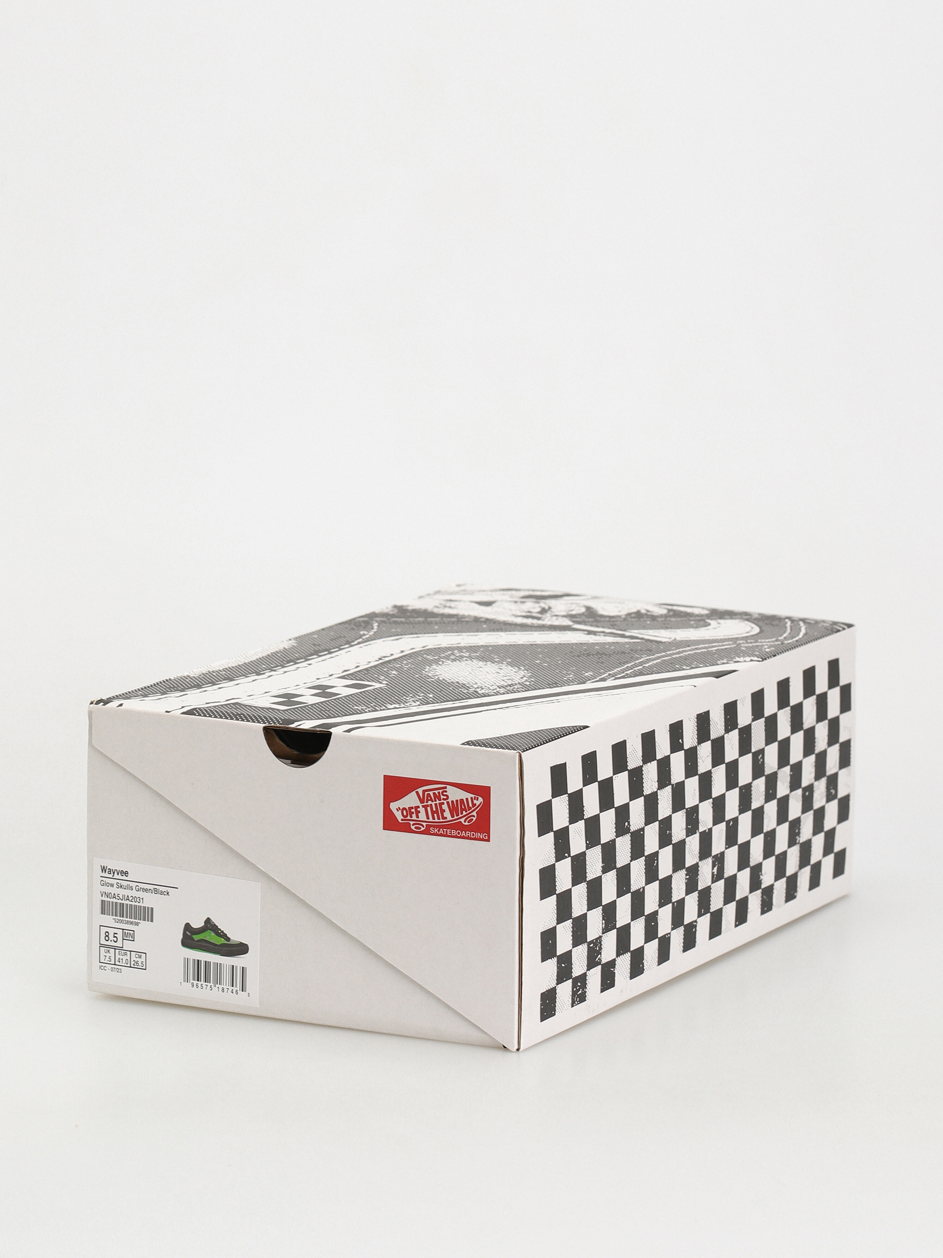 Boty Vans Wayvee (glow skulls green/black)