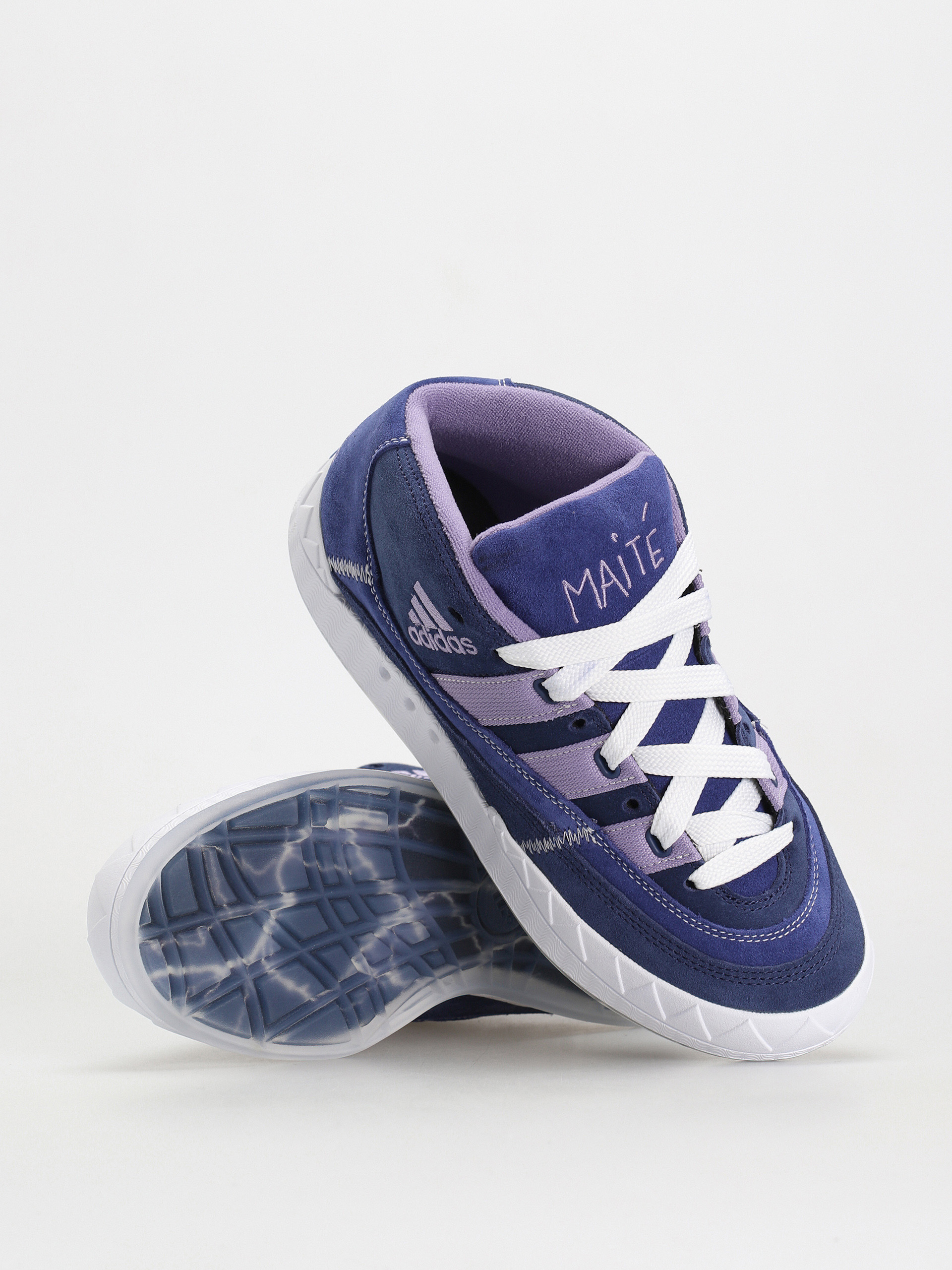 Boty adidas Adimatic Mid X Maite Steenhoudt (victory blue/magic lilac/dark blue)