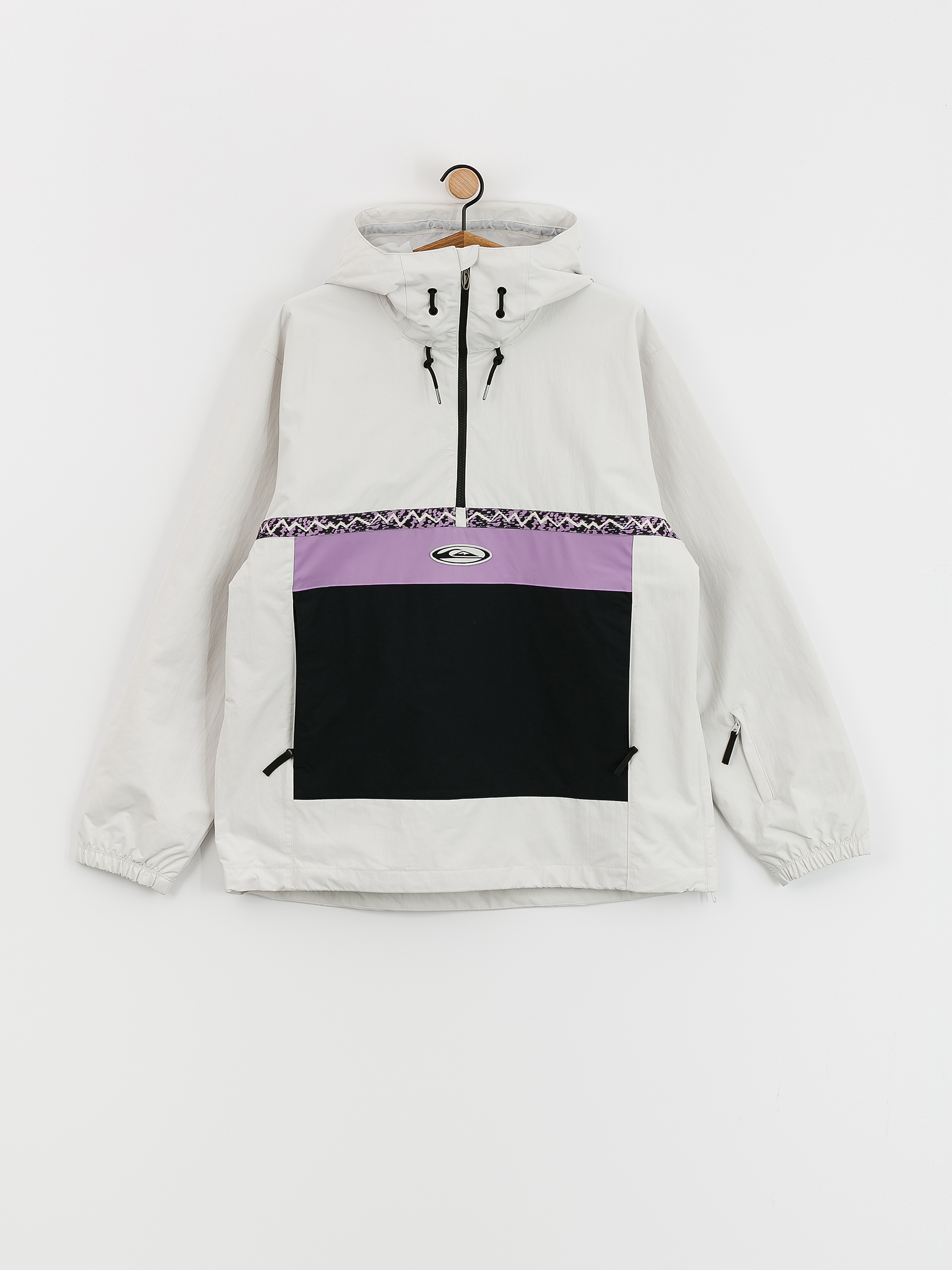 Pánská Snowboardová bunda Quiksilver Steeze (nimbus cloud)