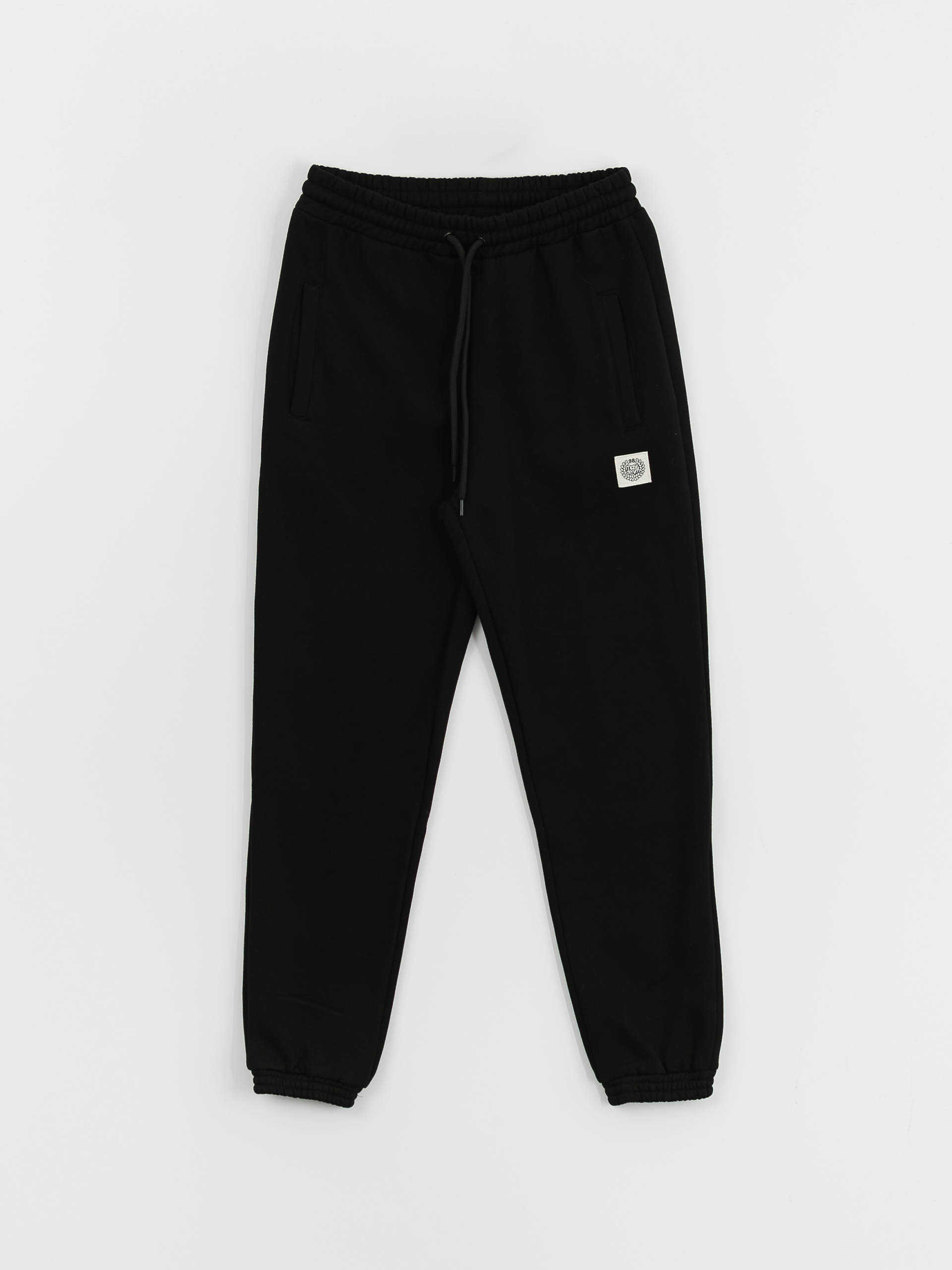 Kalhoty MassDnm Patch Straight Fit (black)