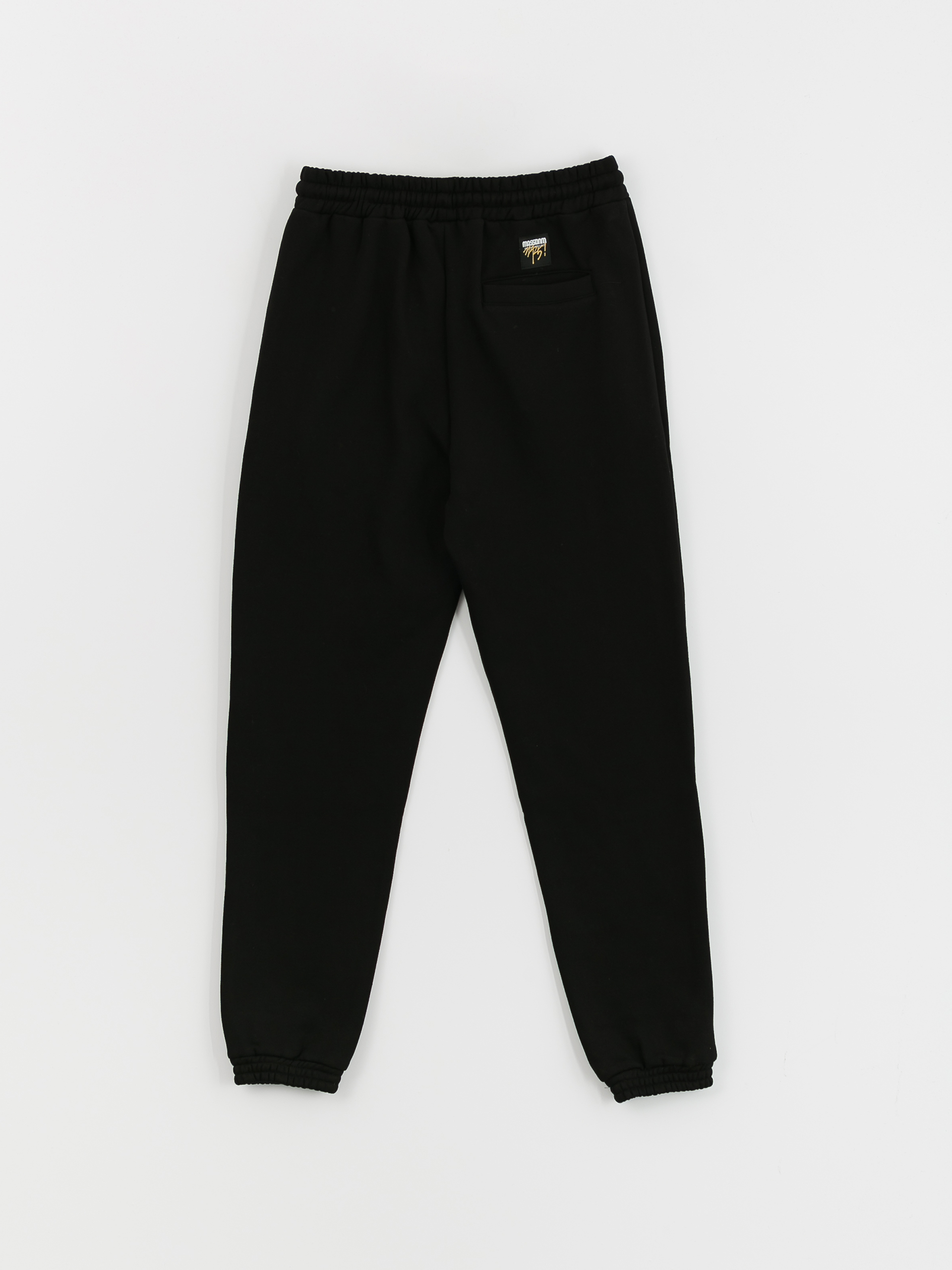 Kalhoty MassDnm Patch Straight Fit (black)