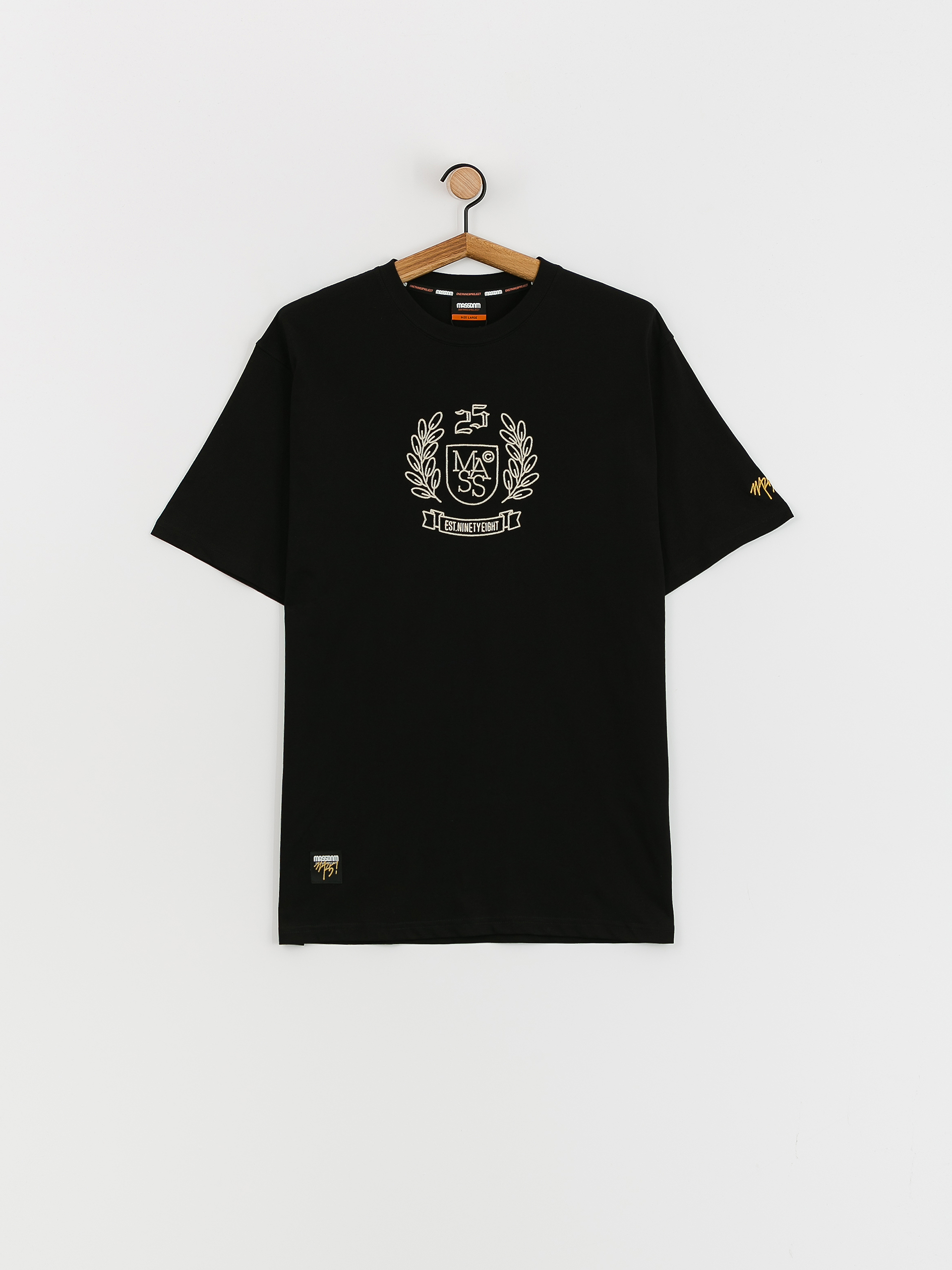 Tričko MassDnm Herald (black)