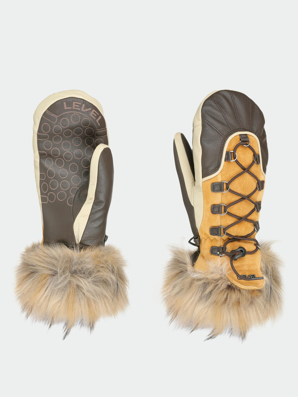 Rukavice Level Dakota Mitt Wmn (beige)