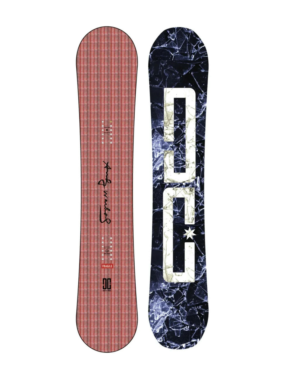 Snowboard DC Aw Ply (red fragile)