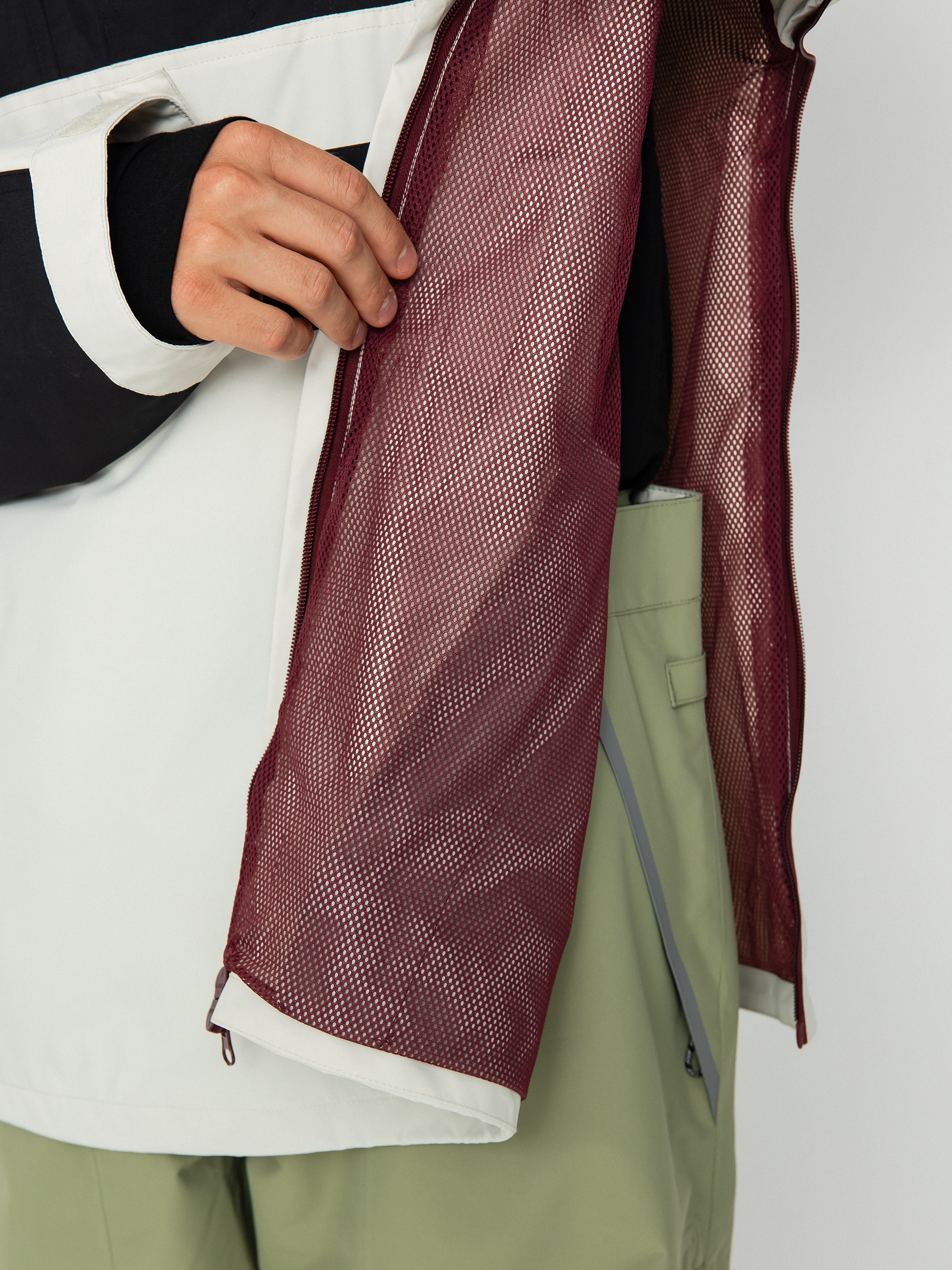 Pánská Snowboardová bunda DC 43 Anorak (silver birch)