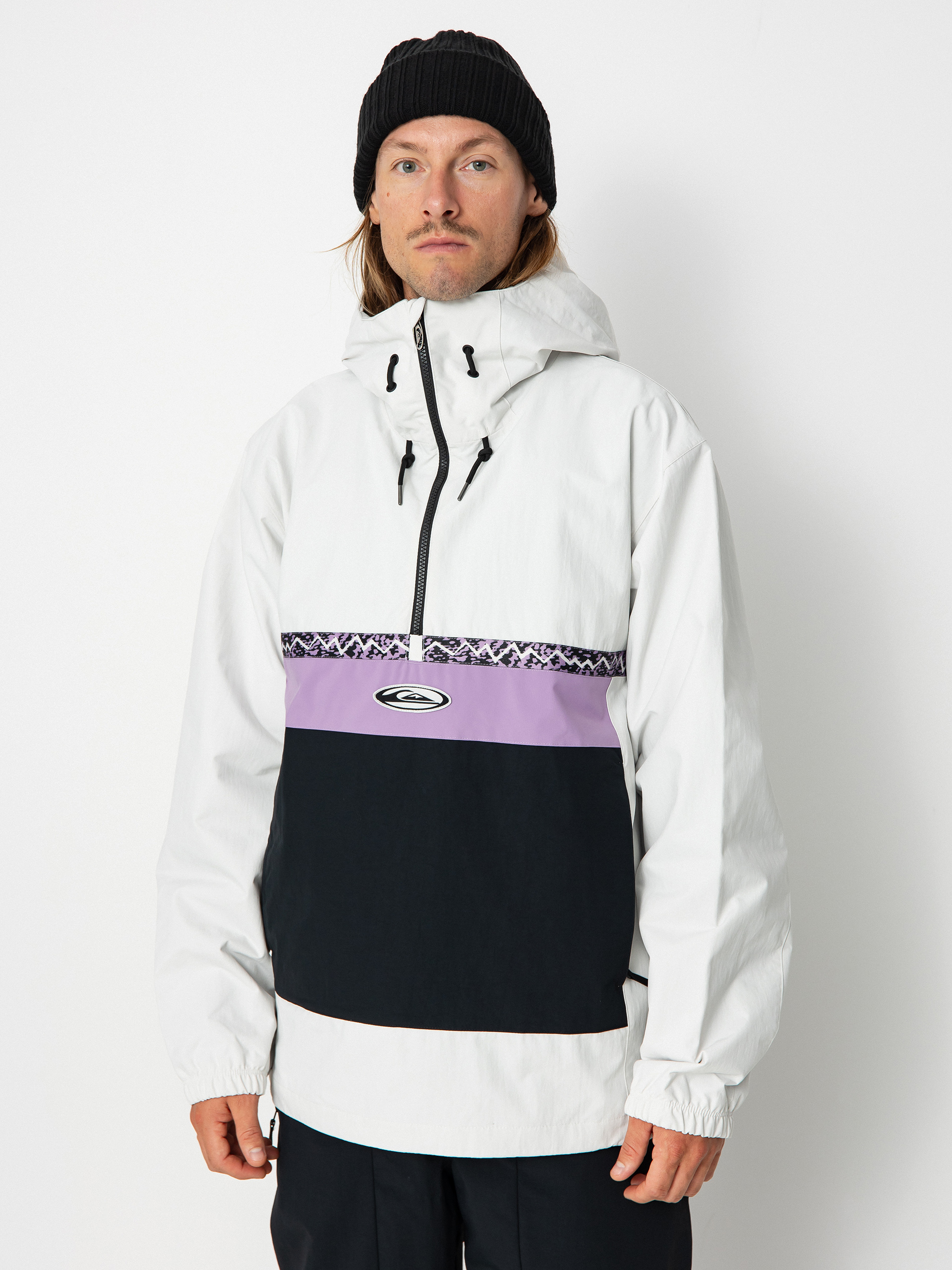 Pánská Snowboardová bunda Quiksilver Steeze (nimbus cloud)