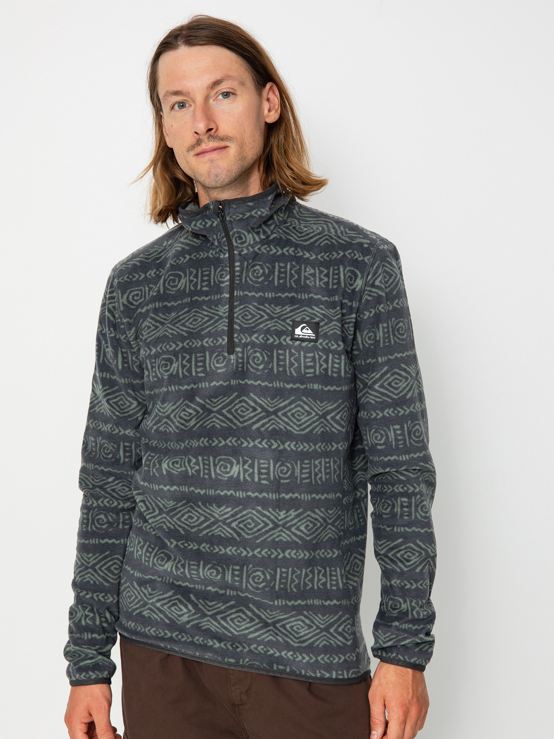 Pánský Fleecová mikina Quiksilver Aker (aker phantom)