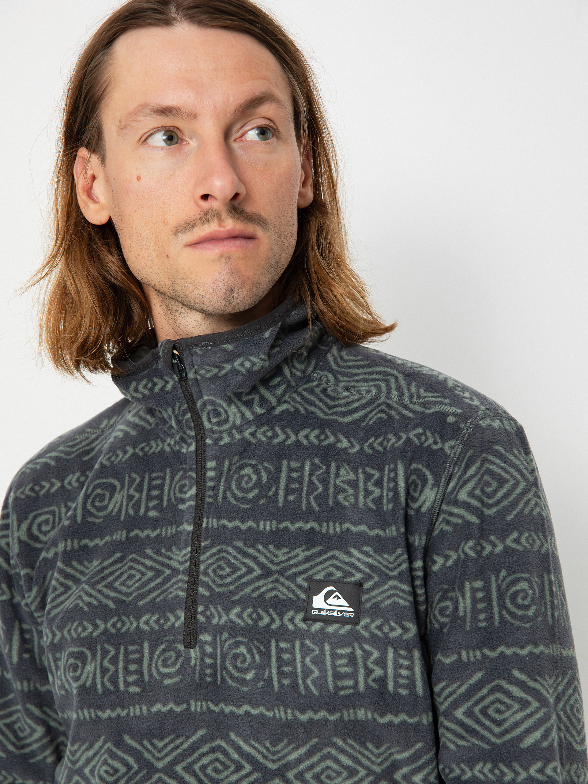 Pánský Fleecová mikina Quiksilver Aker (aker phantom)