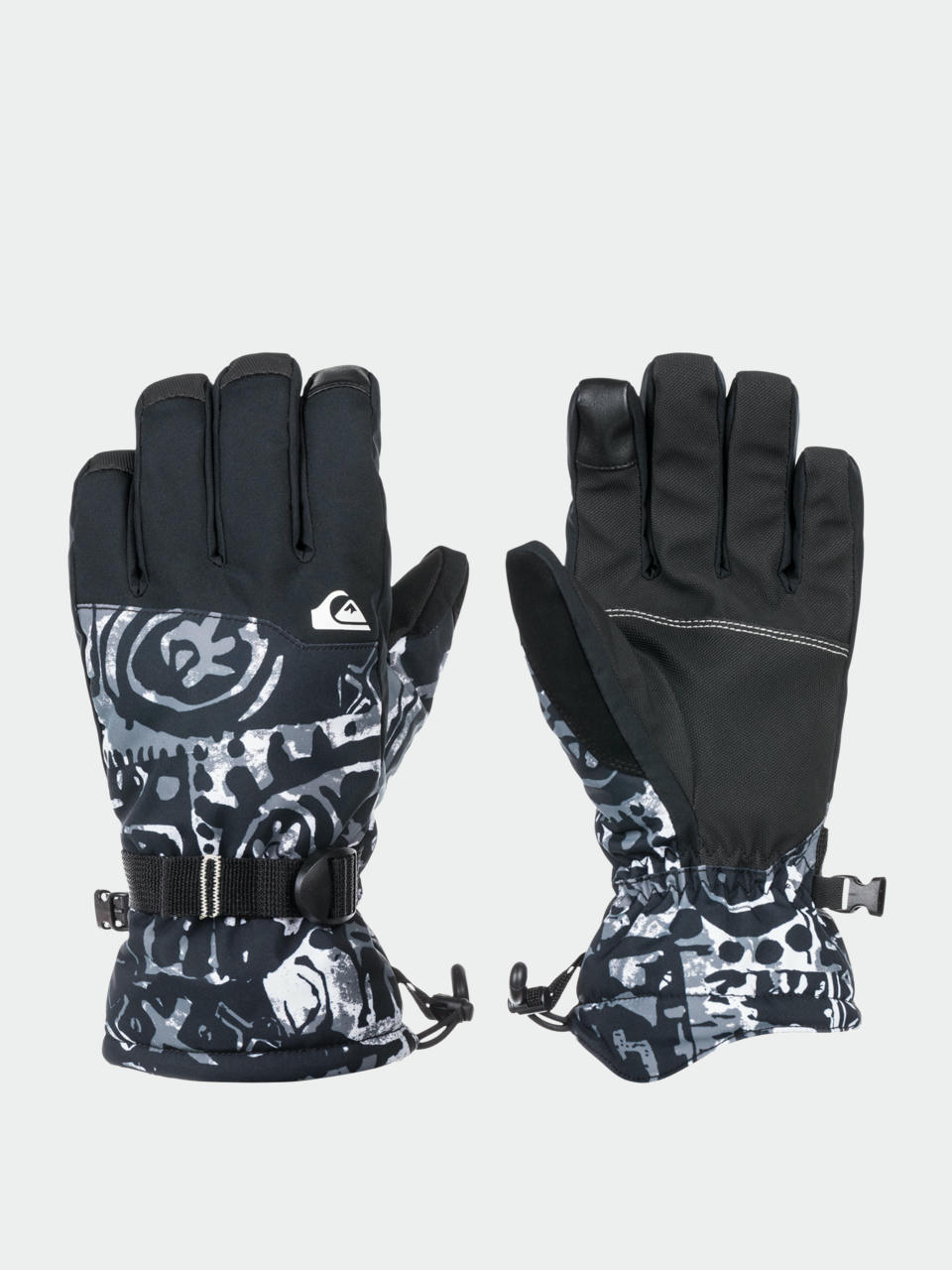 Rukavice Quiksilver Mission (snow heritage true black)