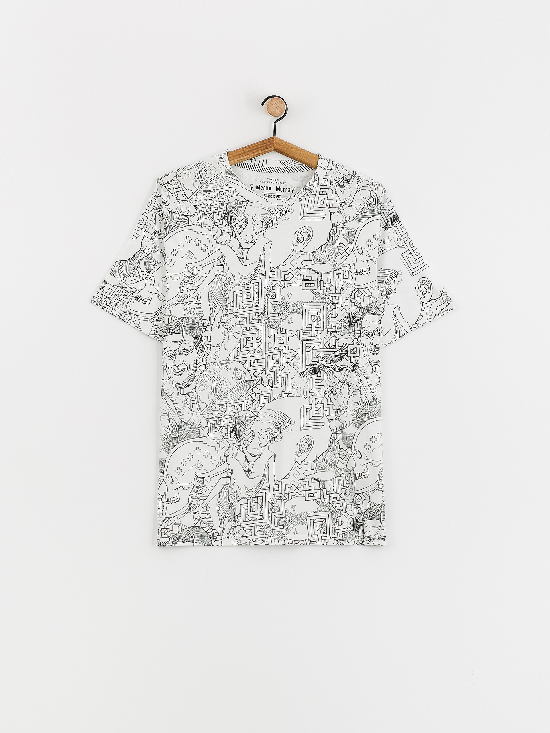 Tričko Volcom Fa Ed Merlin Murray Lse 3 (prt print)