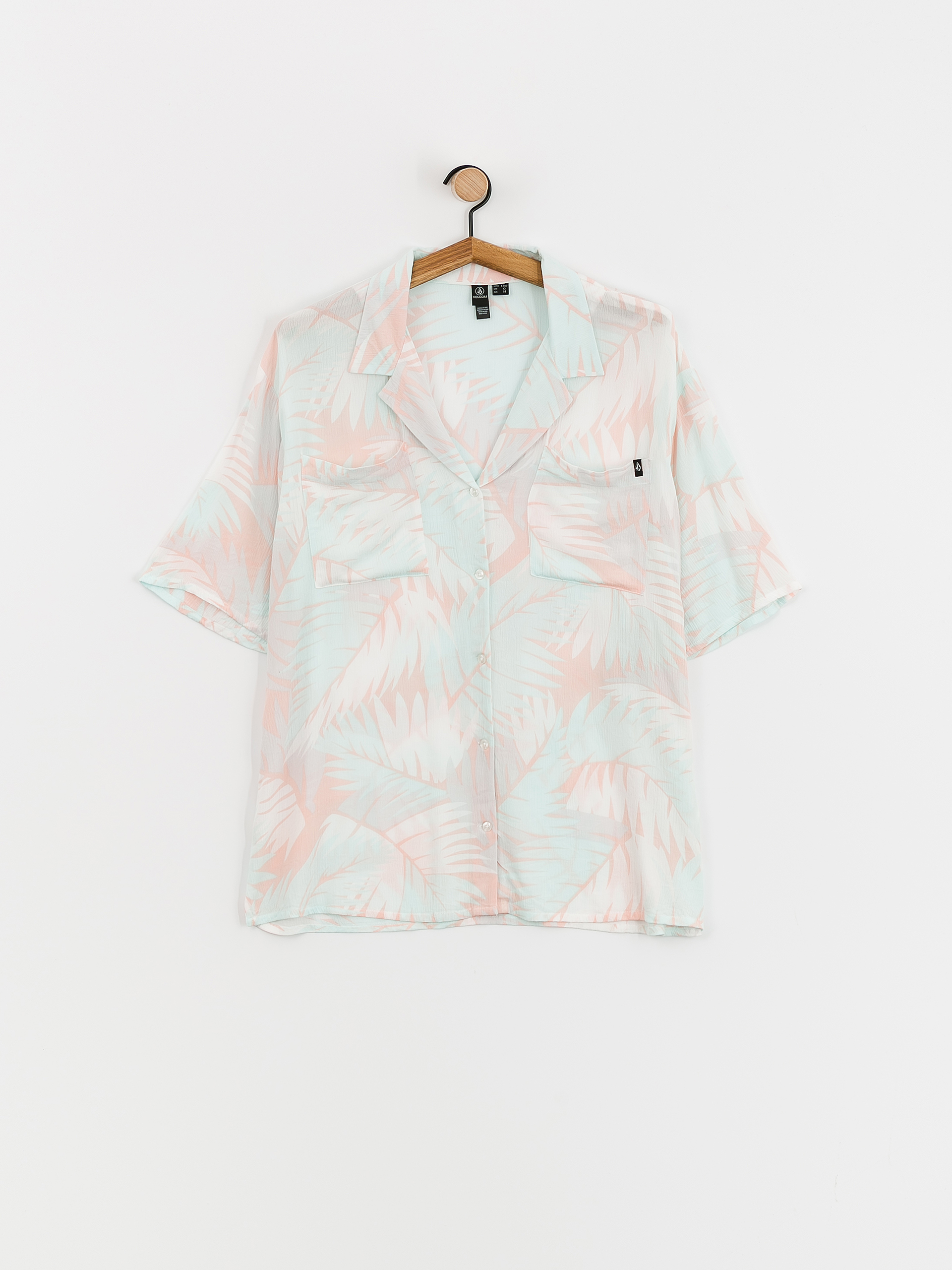 Košile Volcom Palmy Nites Top Wmn (melon)