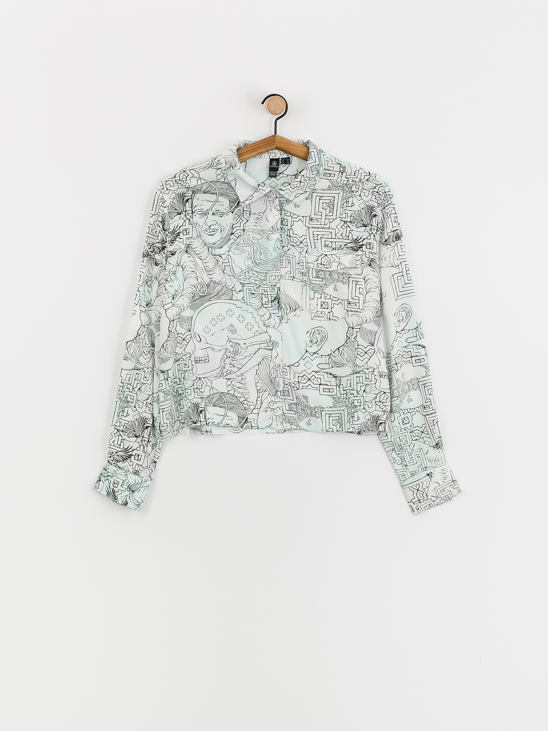 Košile Volcom Fa Ed Merlin Murray Ls Wmn (multi)