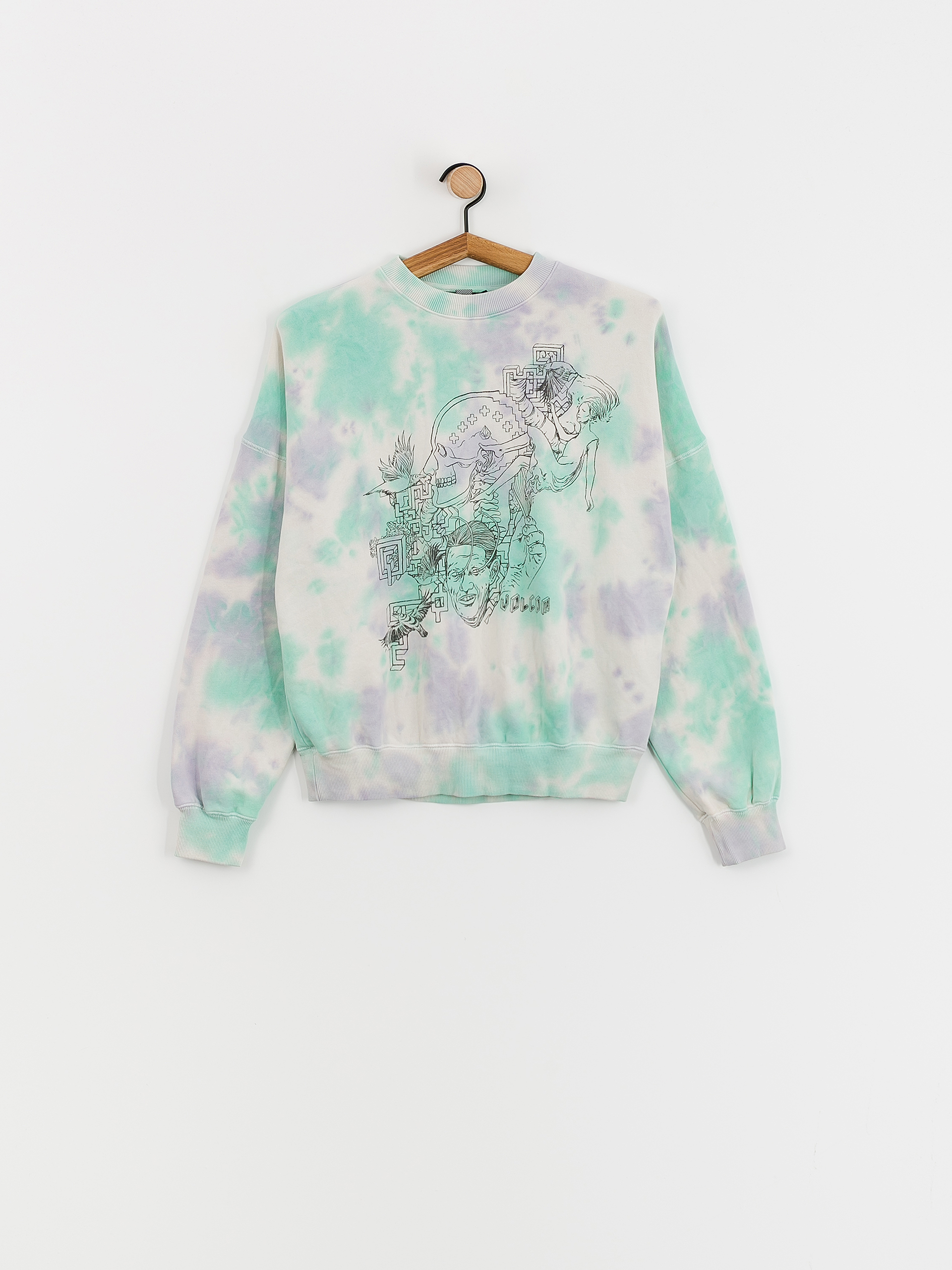 Mikina Volcom Fa Ed Merlin Murray Wmn (multi)