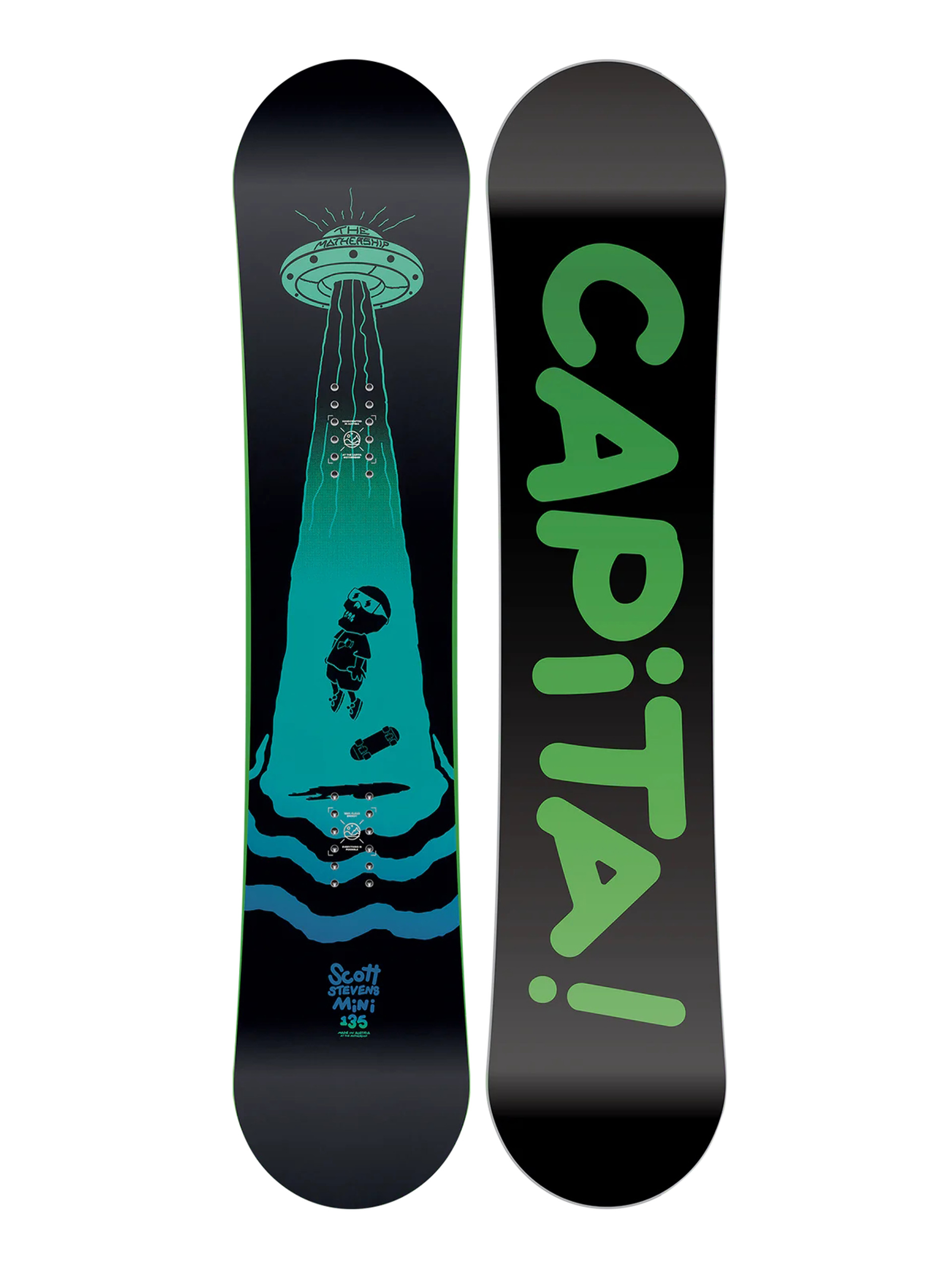 Snowboard Capita Scott Stevens Mini JR (colour 3/black/green)