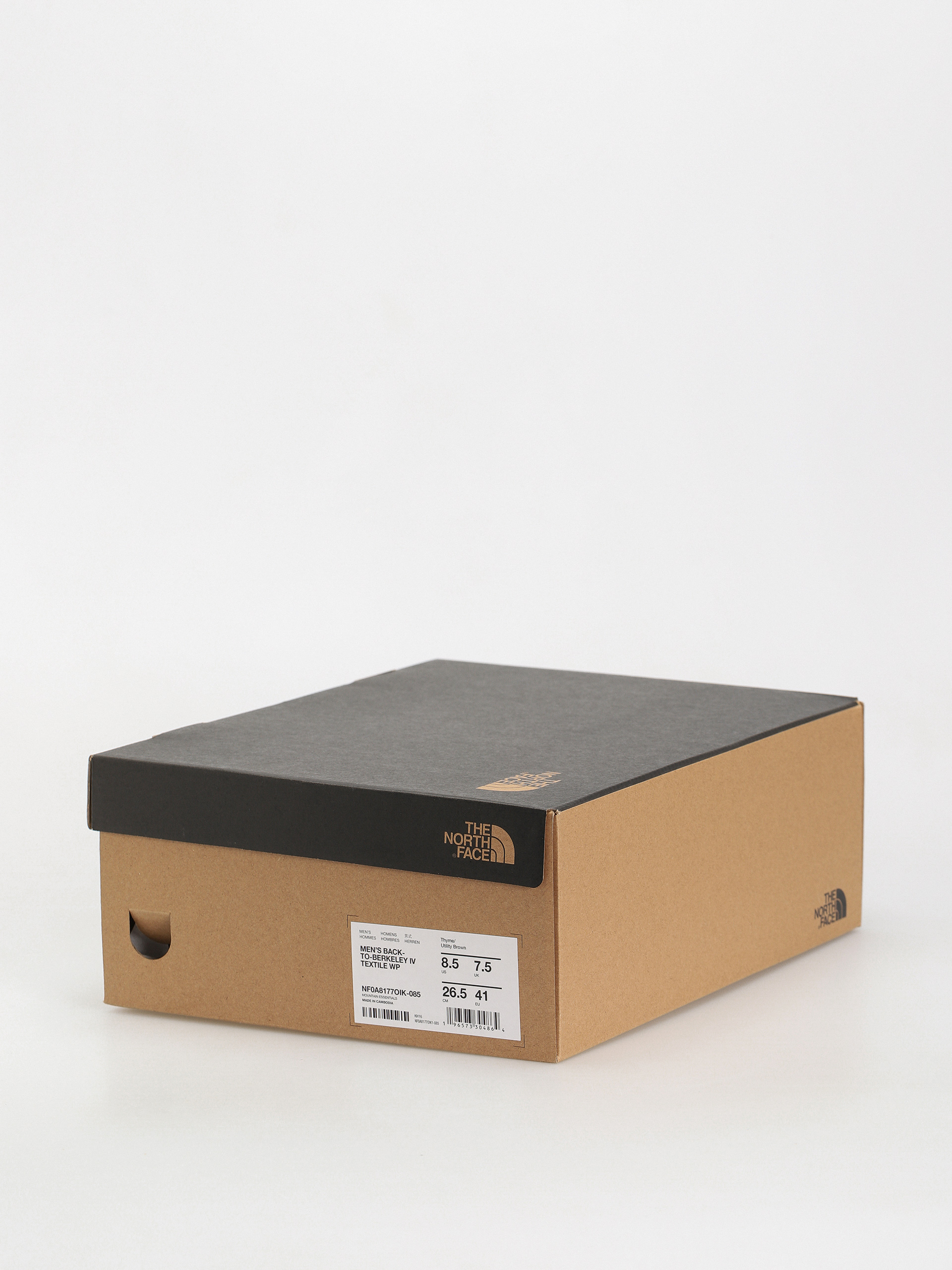 Boty The North Face Back To Berkeley Iv Textile Wp (thyme/utility brown)