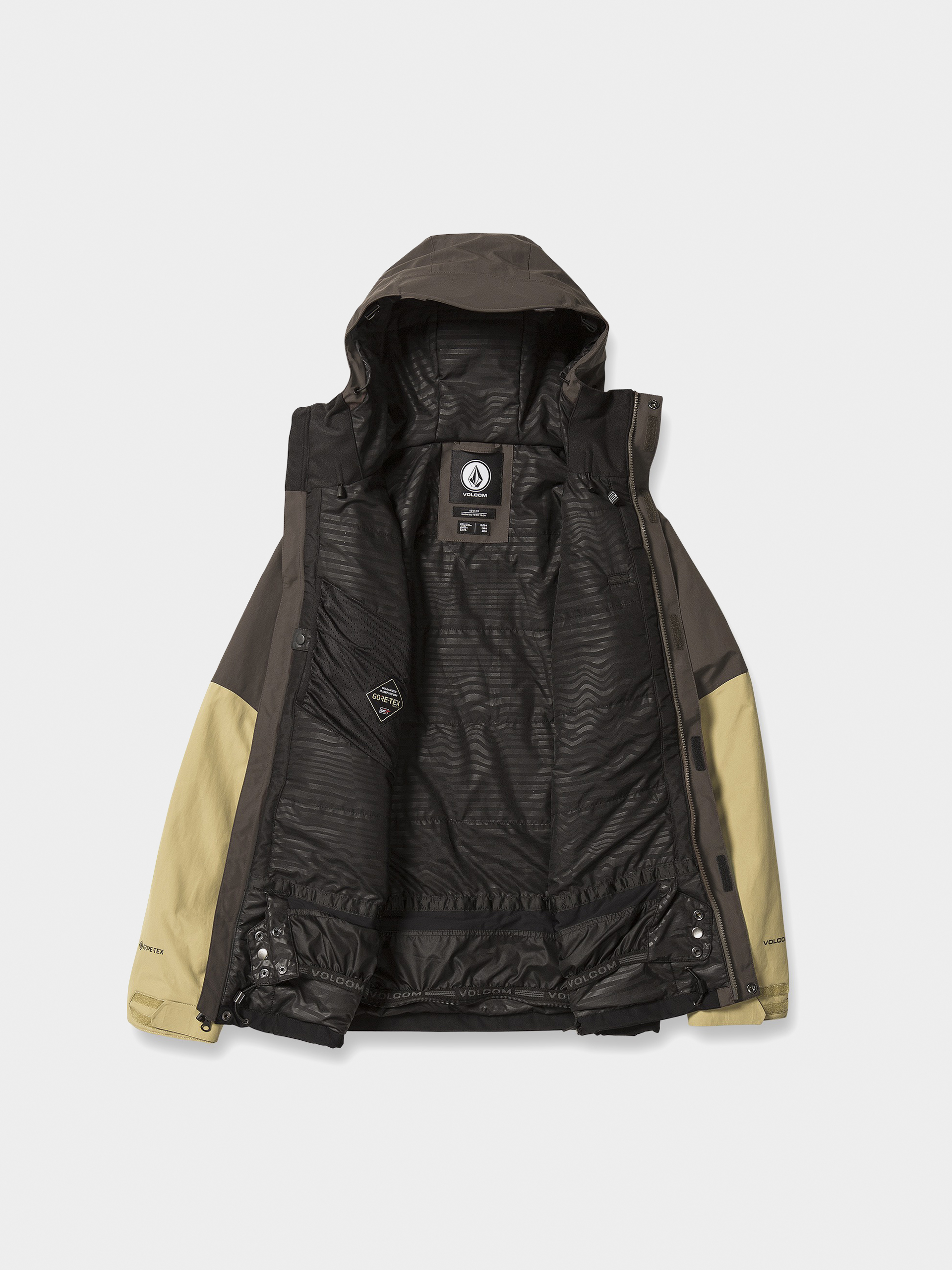 Pánská Snowboardová bunda Volcom L Gore Tex (brown)